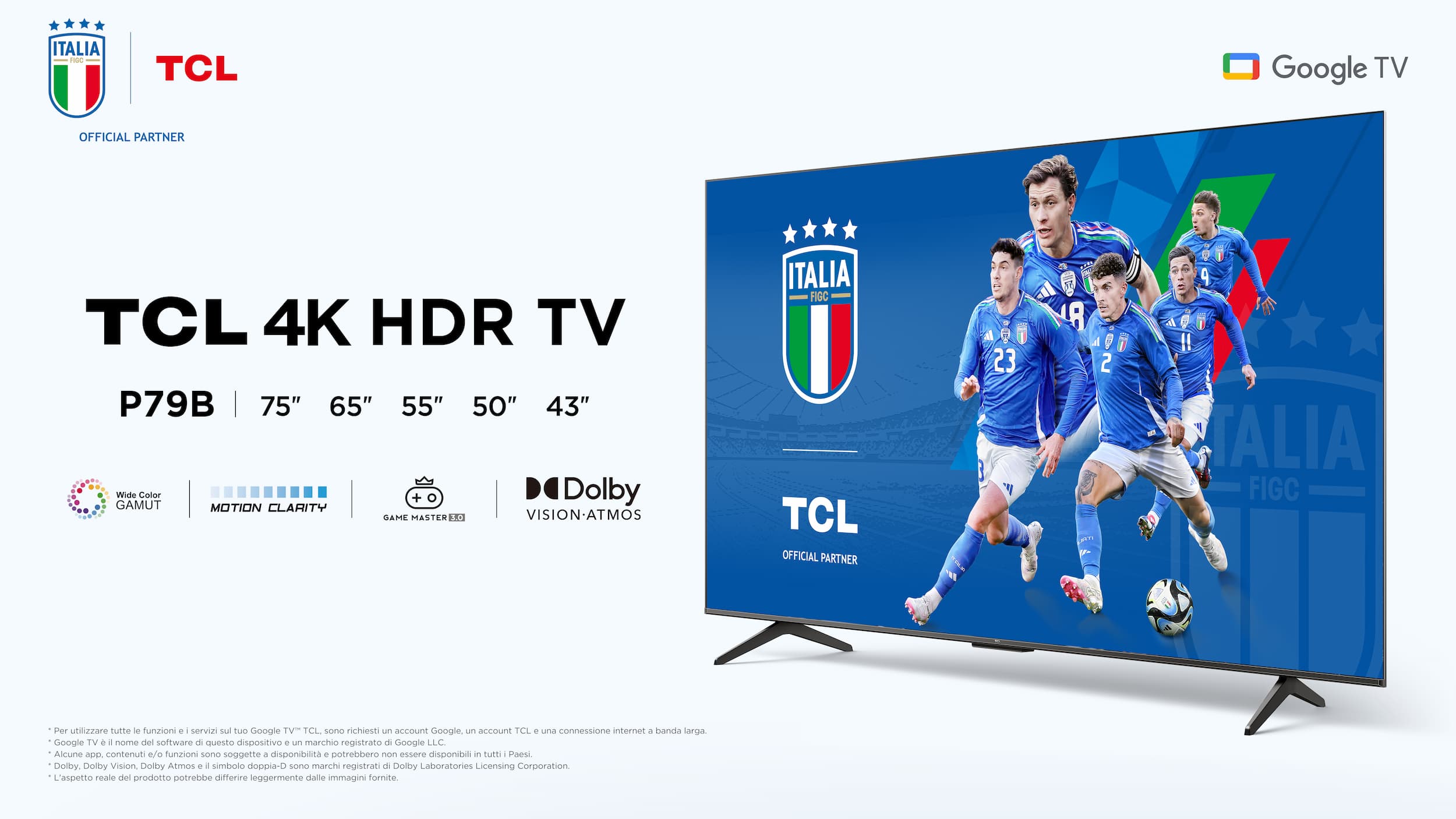 TCL 4K HDR TV