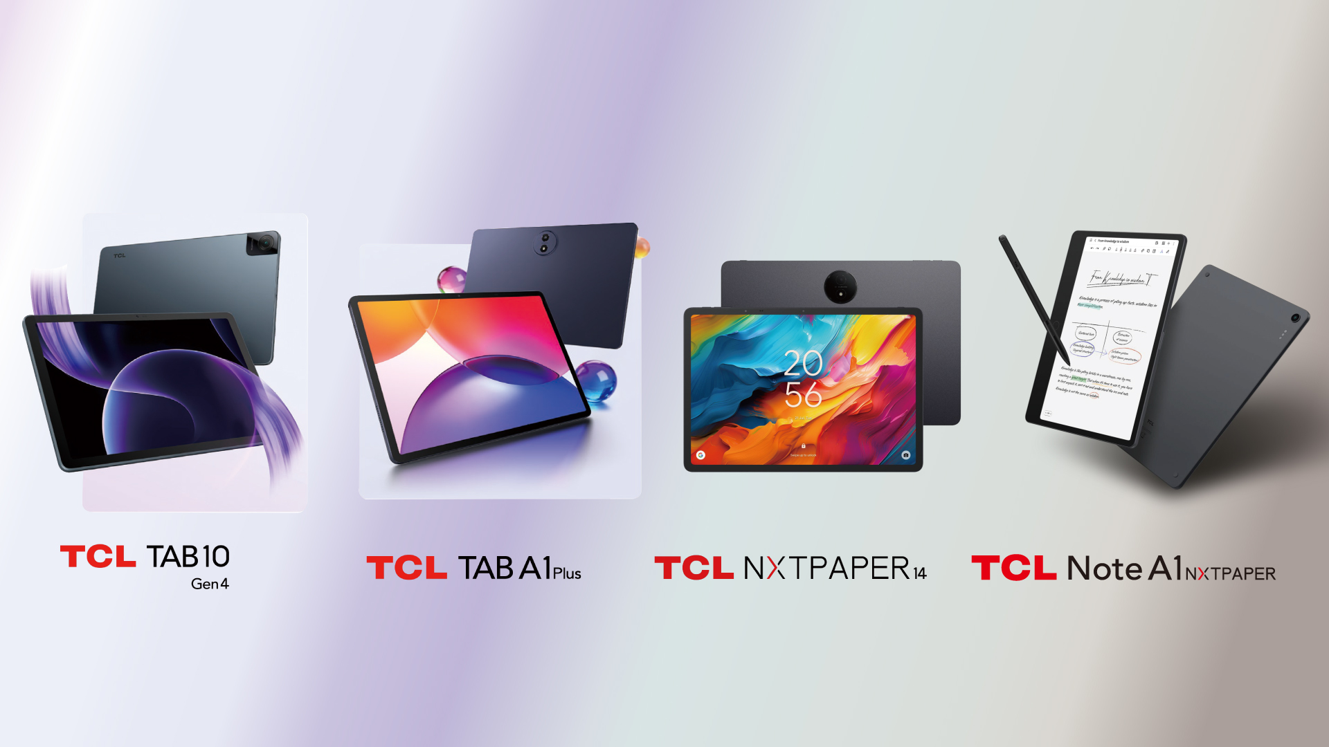 TCL、新型タブレットシリーズとスマートAI電子ノートを発表NXTPAPER TCL、新型タブレットシリーズとスマートAI電子ノートを発表NXTPAPER