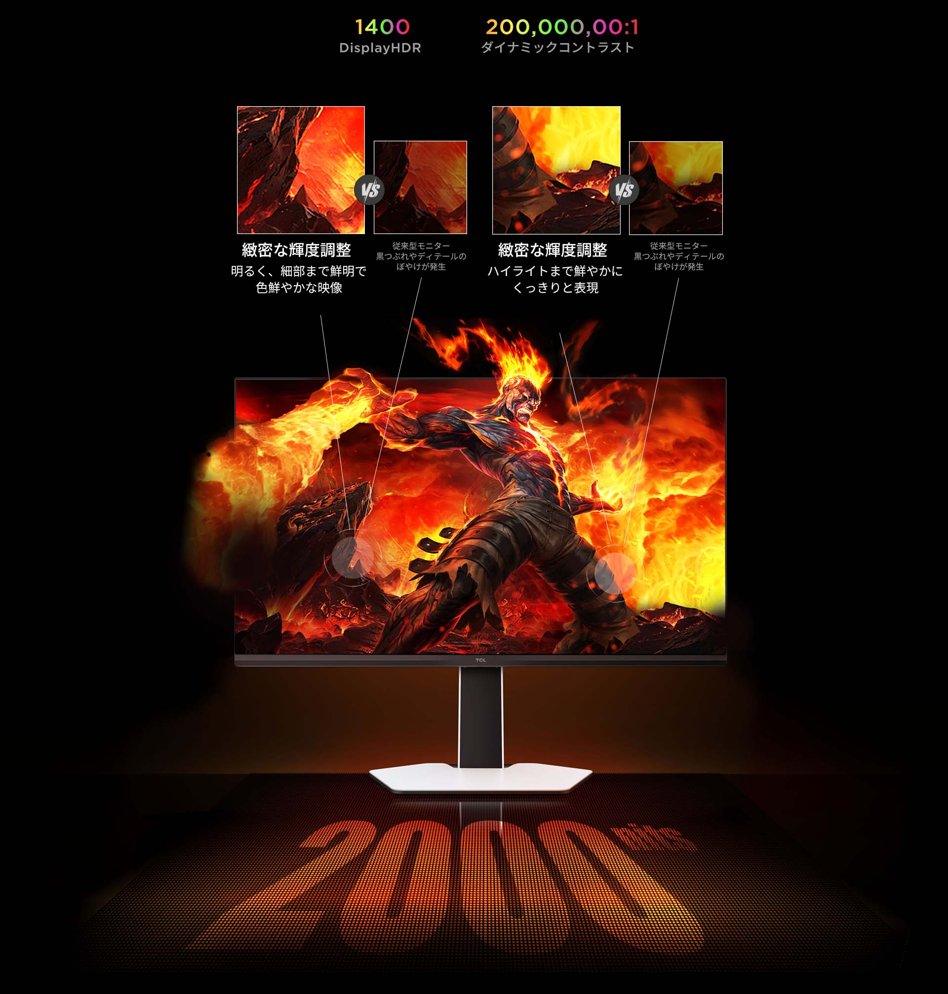 27C2A Pro Premium QD-Mini LED Monitor | TCL Japan
