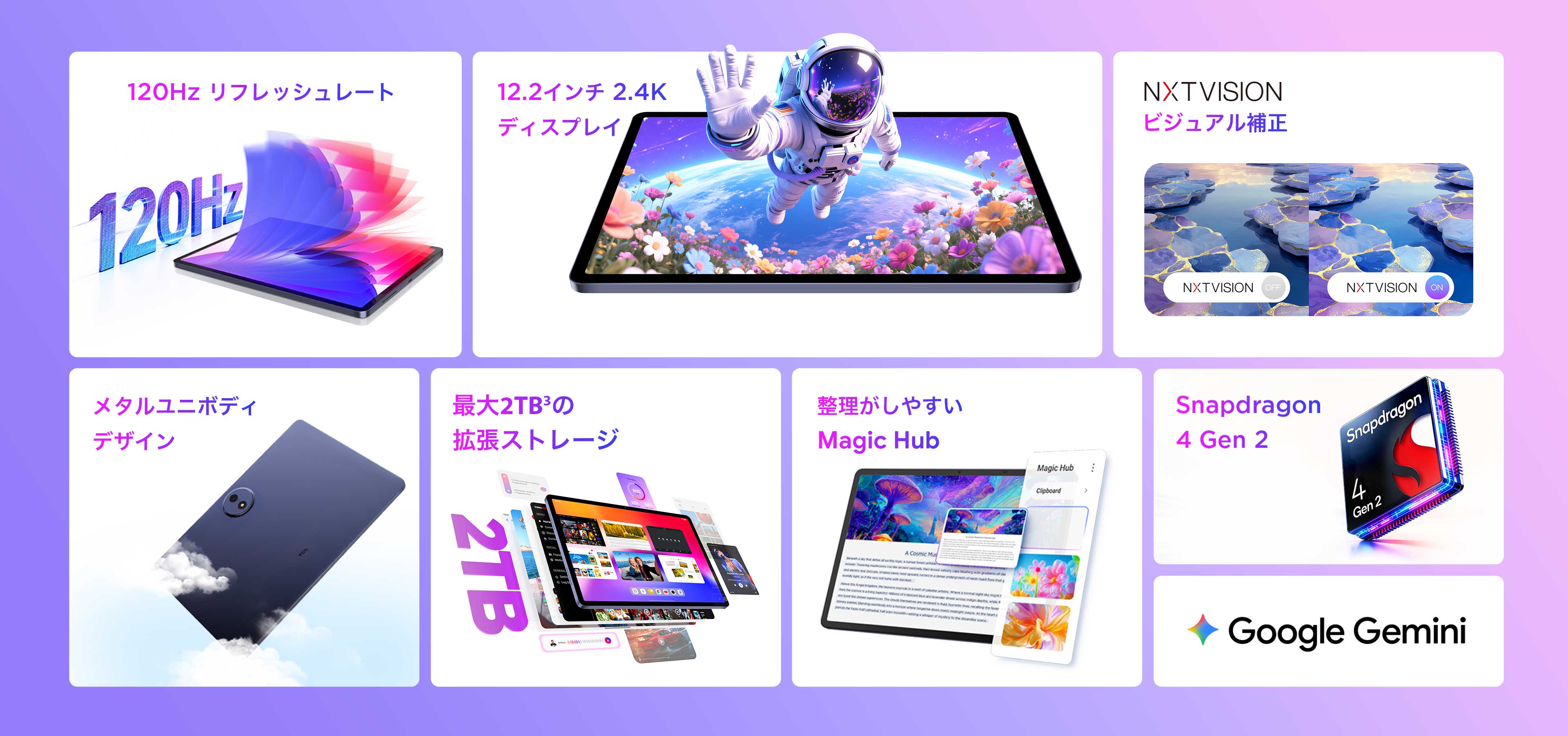 乐竟体育 TAB 10 Gen 4 Tablet Top Feature