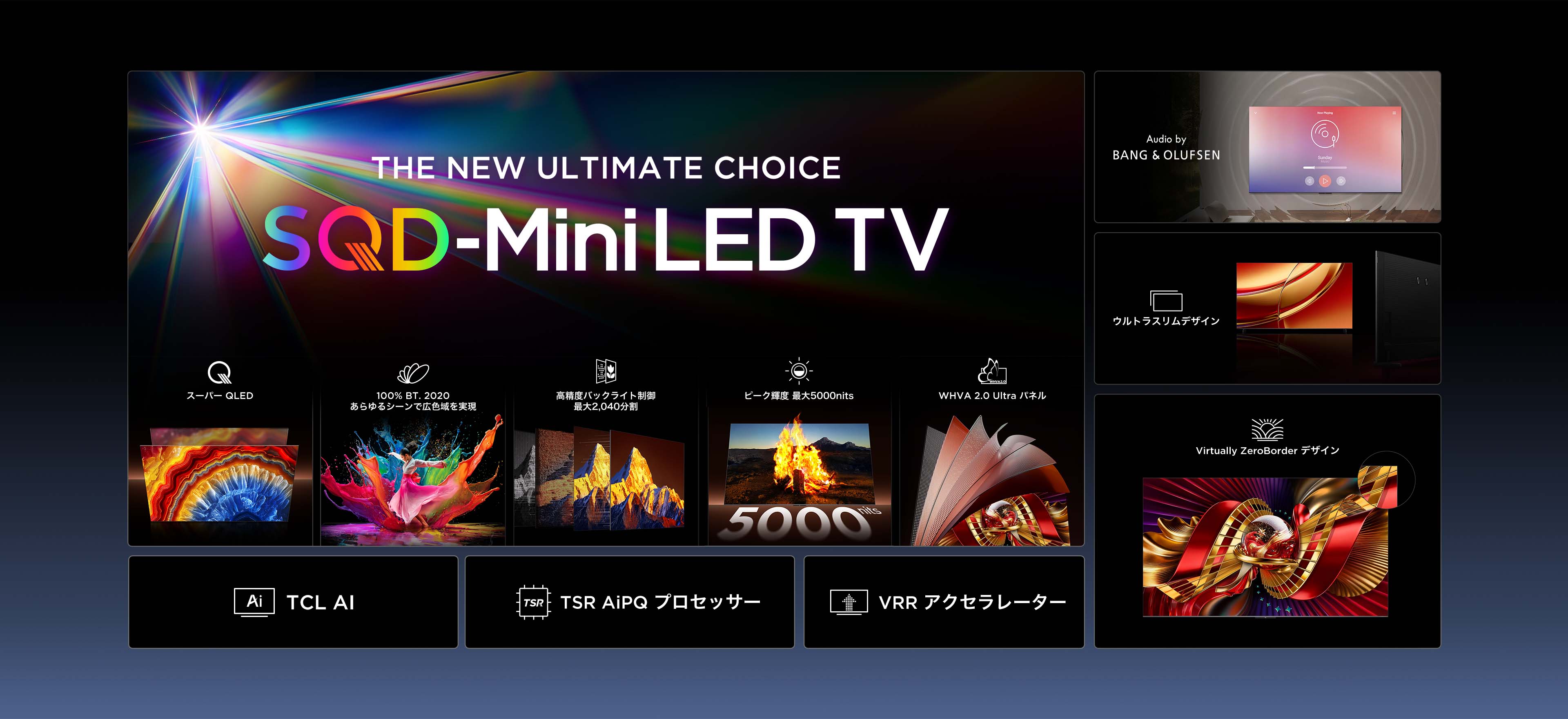 TCL C8L SQD-Mini LED TV - New Ultimate Choice