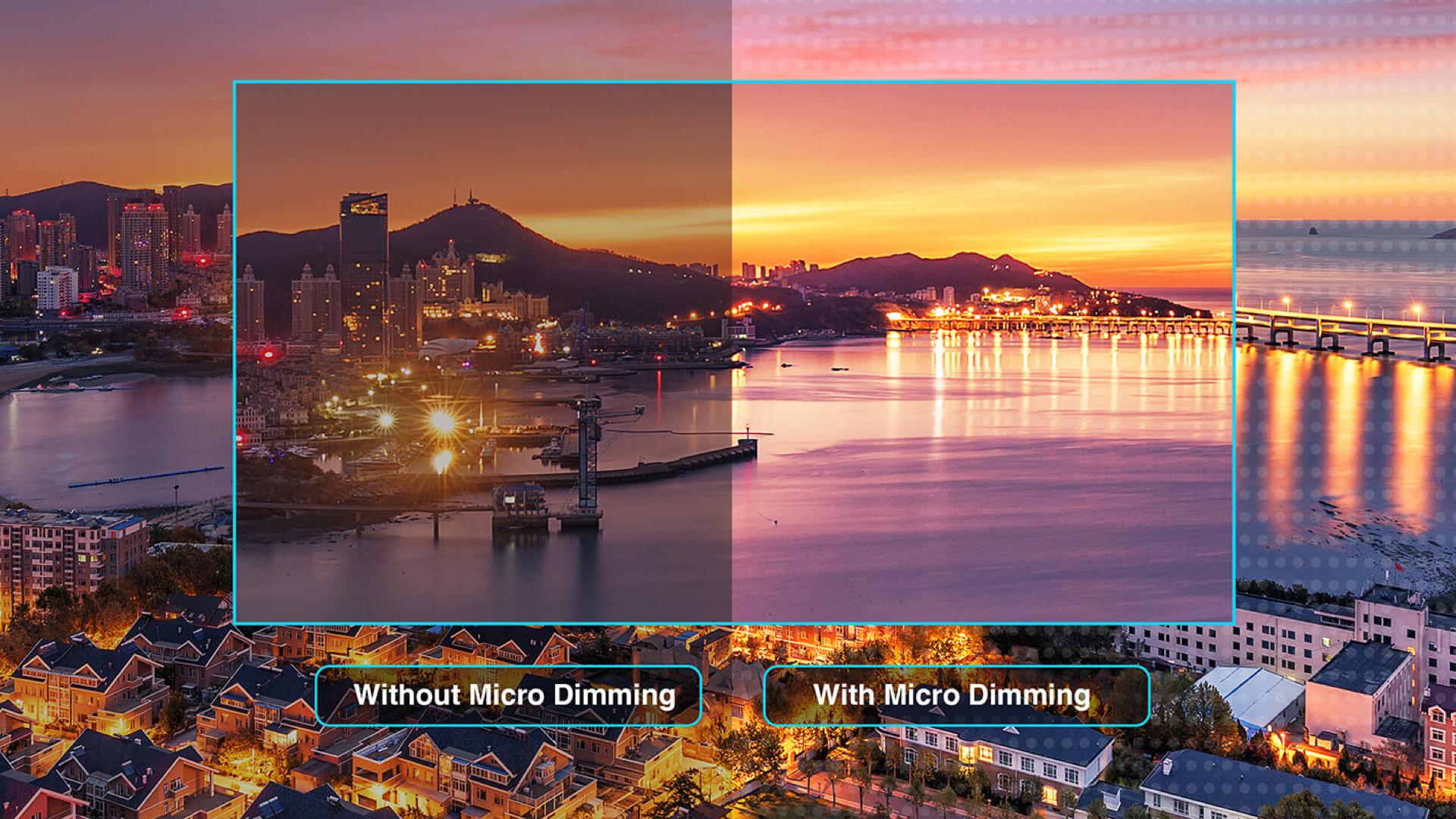 TCL P815 マイクロディミング