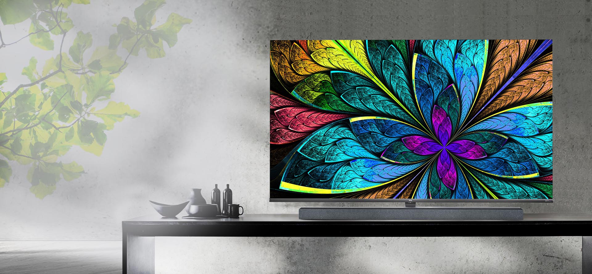 TCL 4K LED TV display