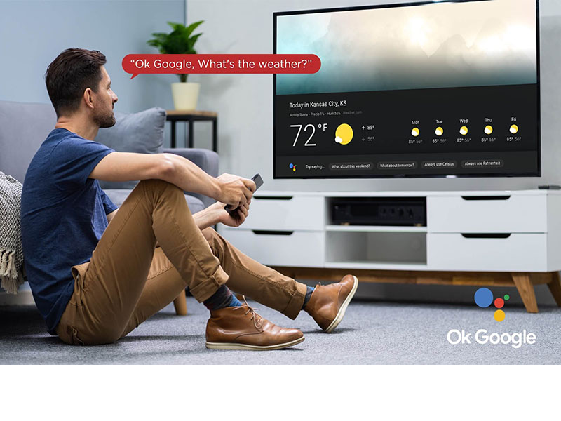 テレビにOK Googleデバイスをセットアップする