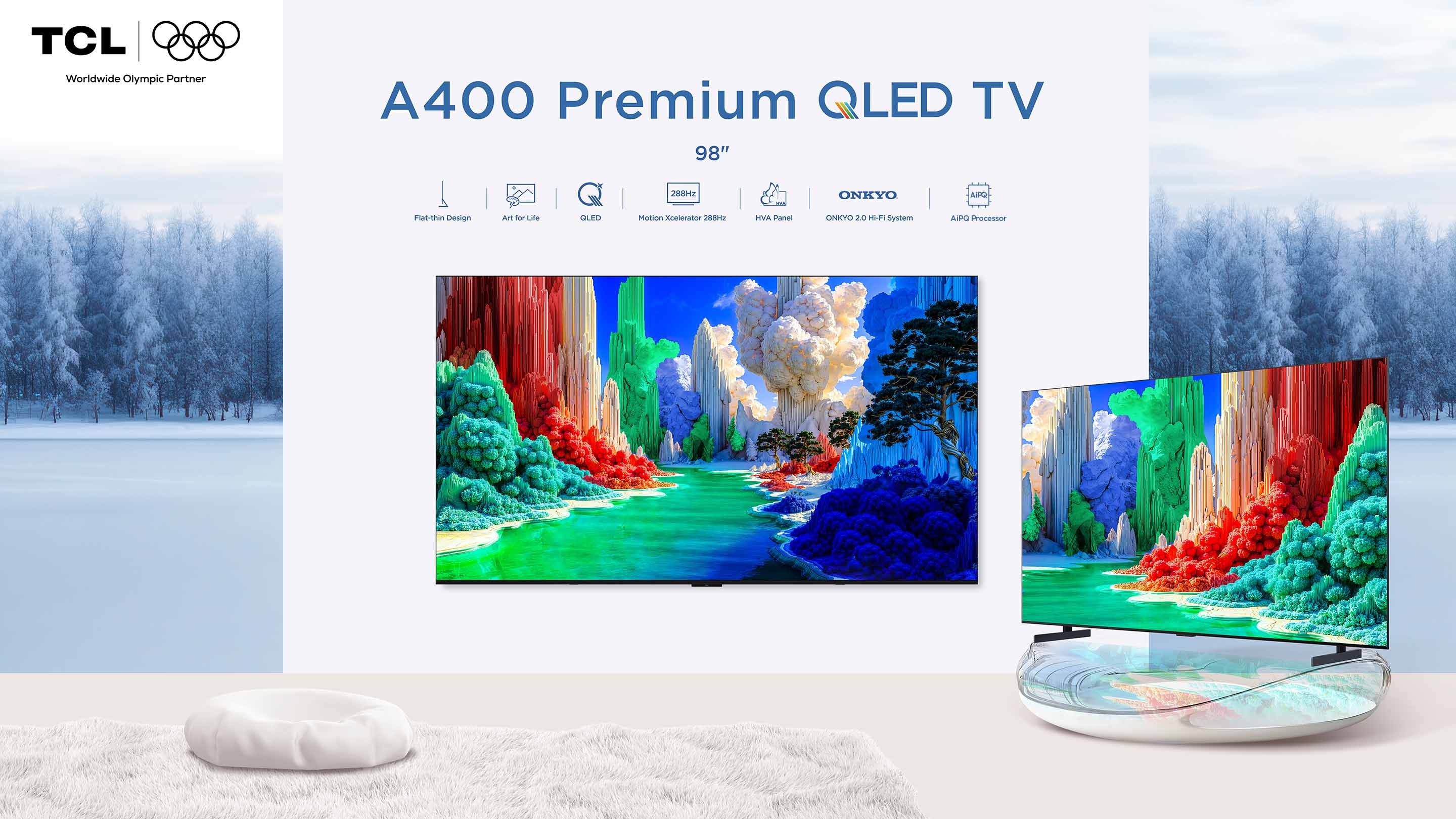 乐竟体育 P7K QLED TV