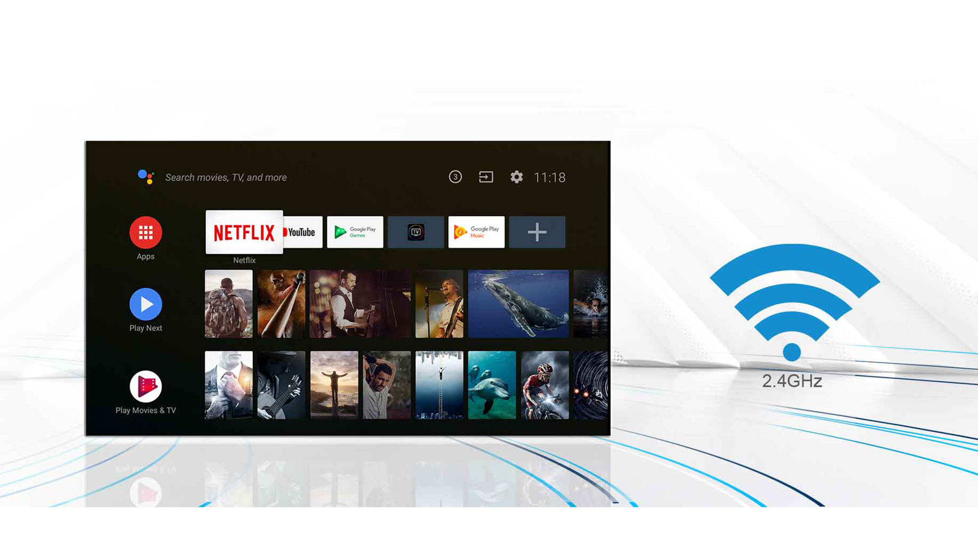 TCL Android tv S6500A wifi