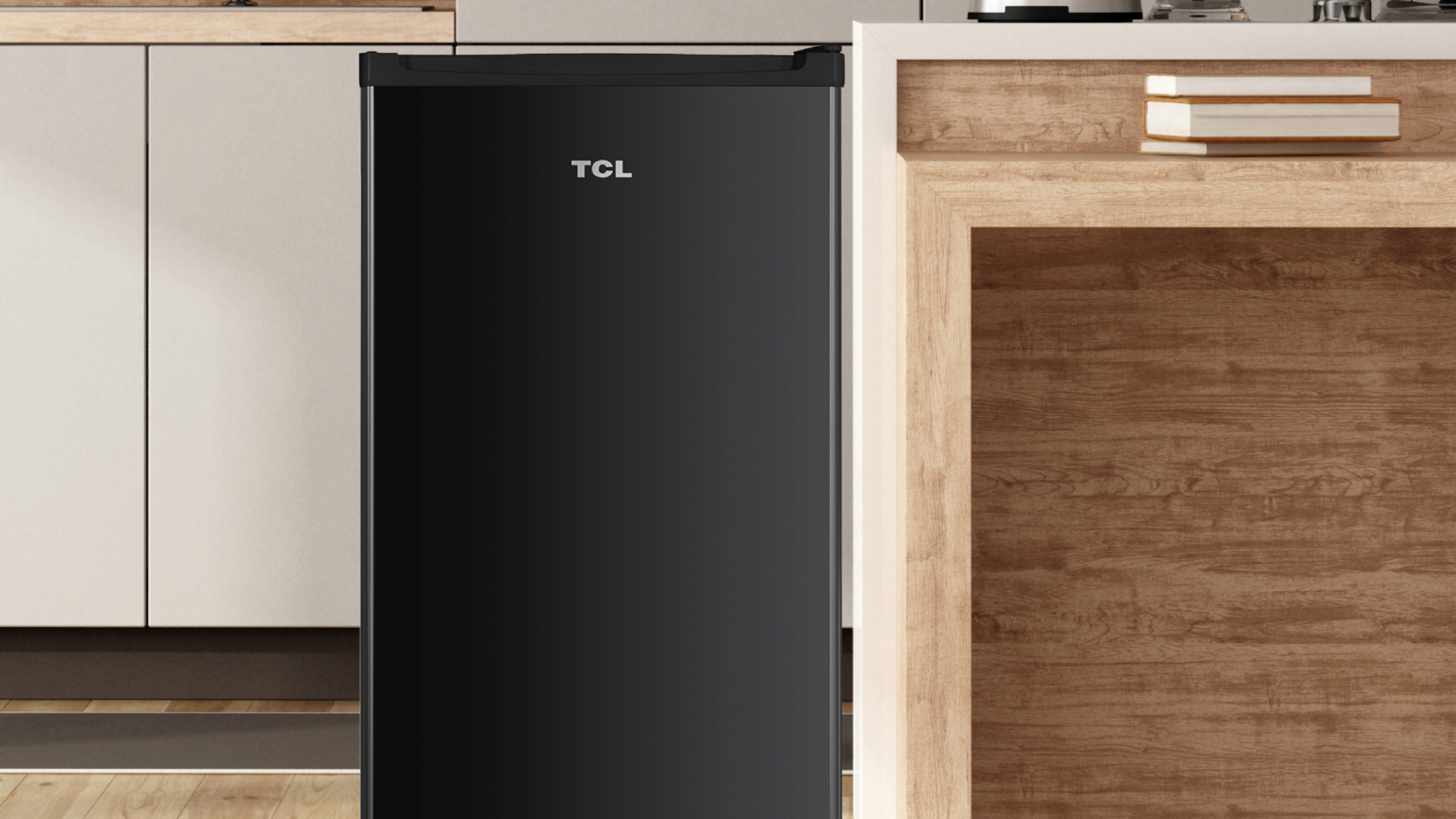 ?Ya est�� aqu�� el moderno y compacto frigobar en un elegante color negro!