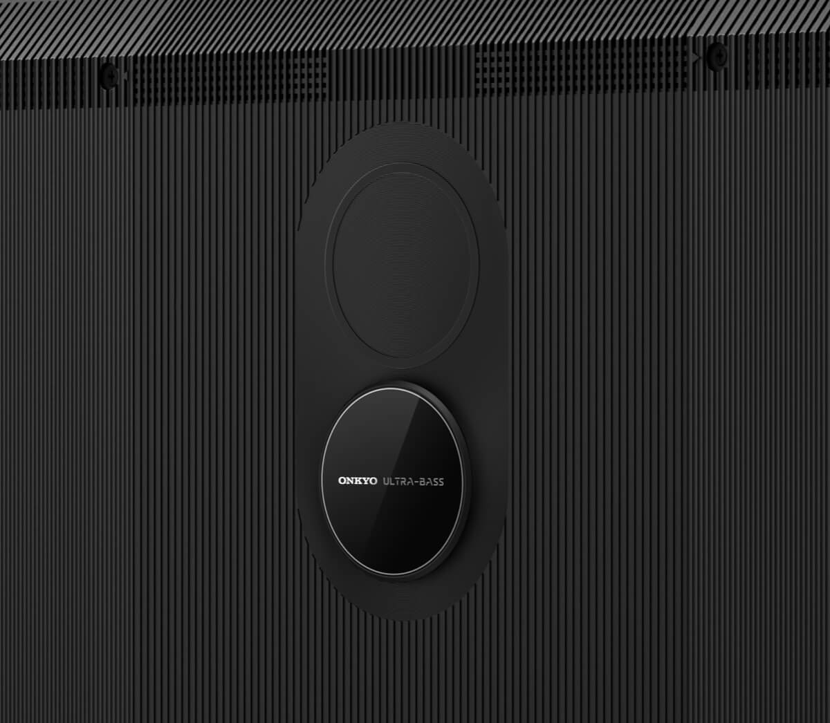 TCL TV QM850G Diseño de bocinas flotantes