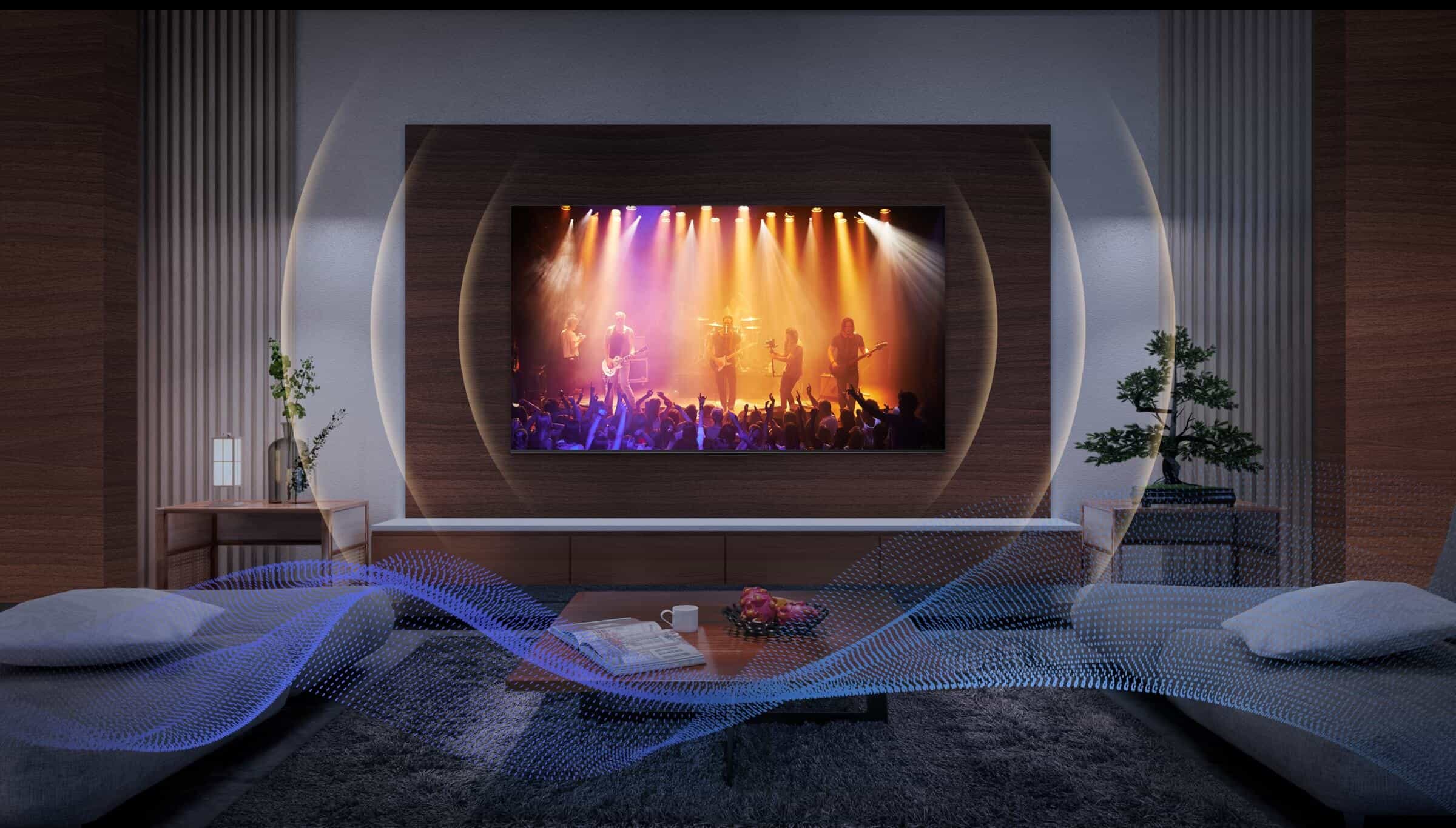 TCL TV QM850G 2.1 canales con subwoofer