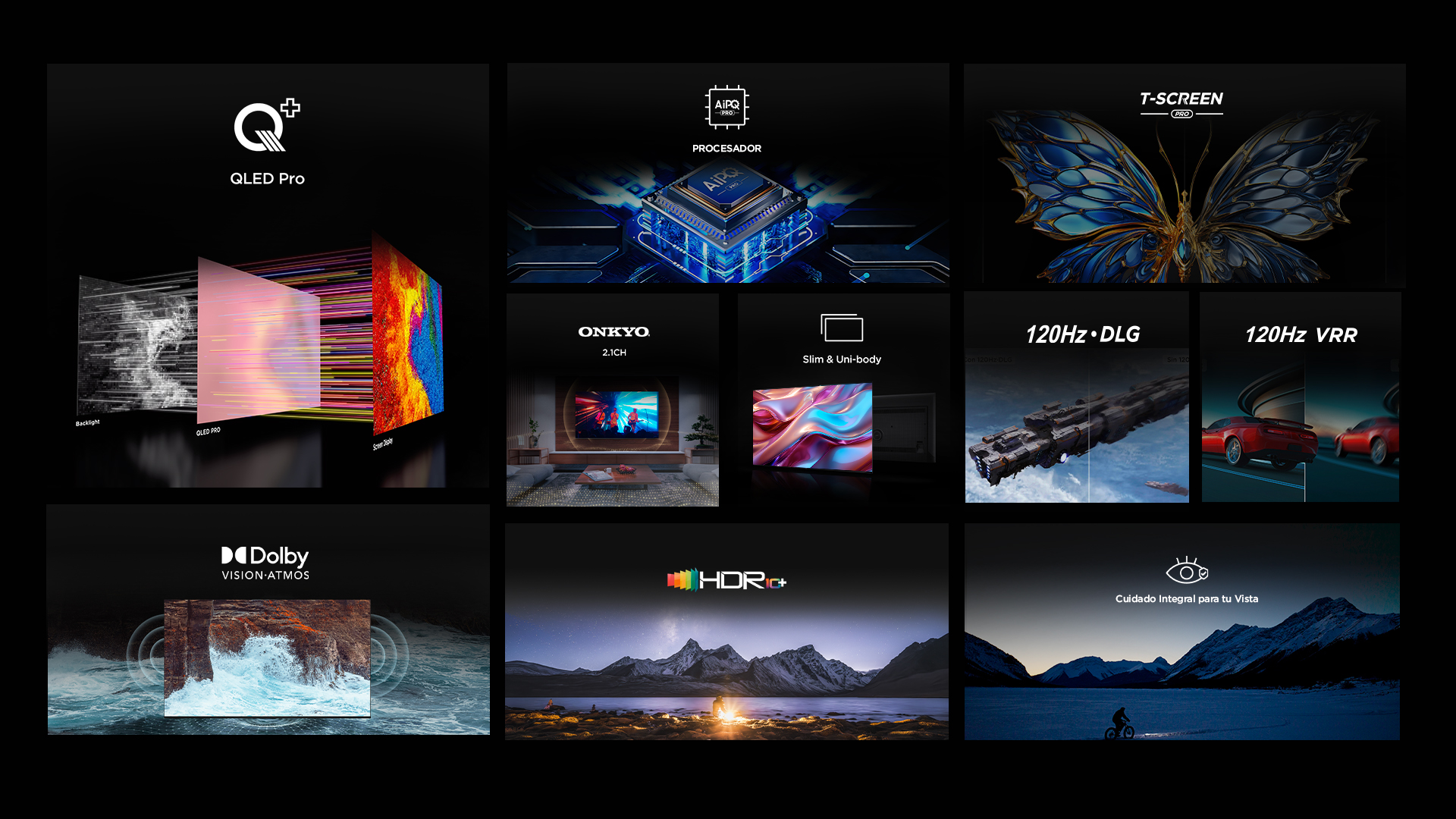 Q551G TV Características principales