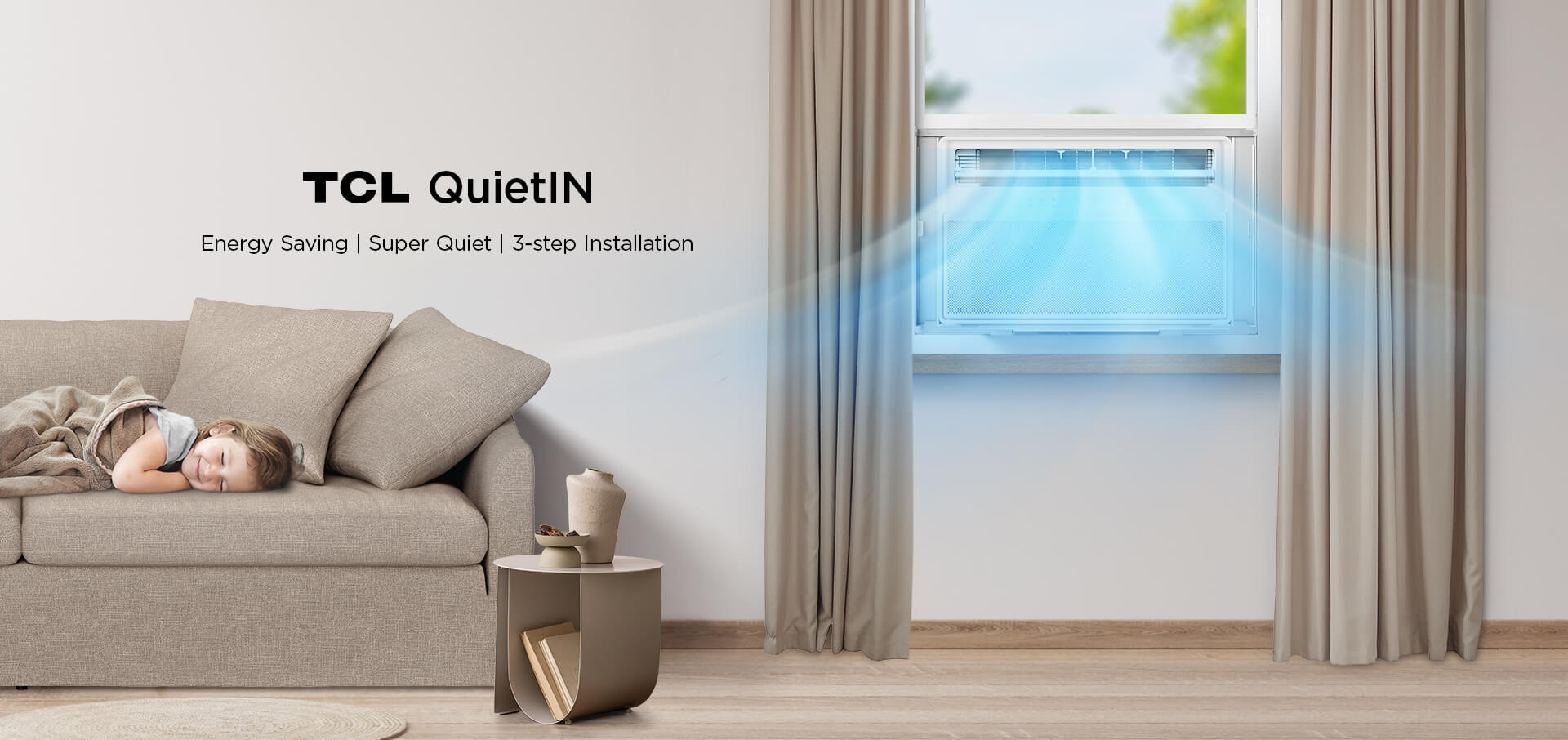 TCL Q-Series Whisper  Window AC