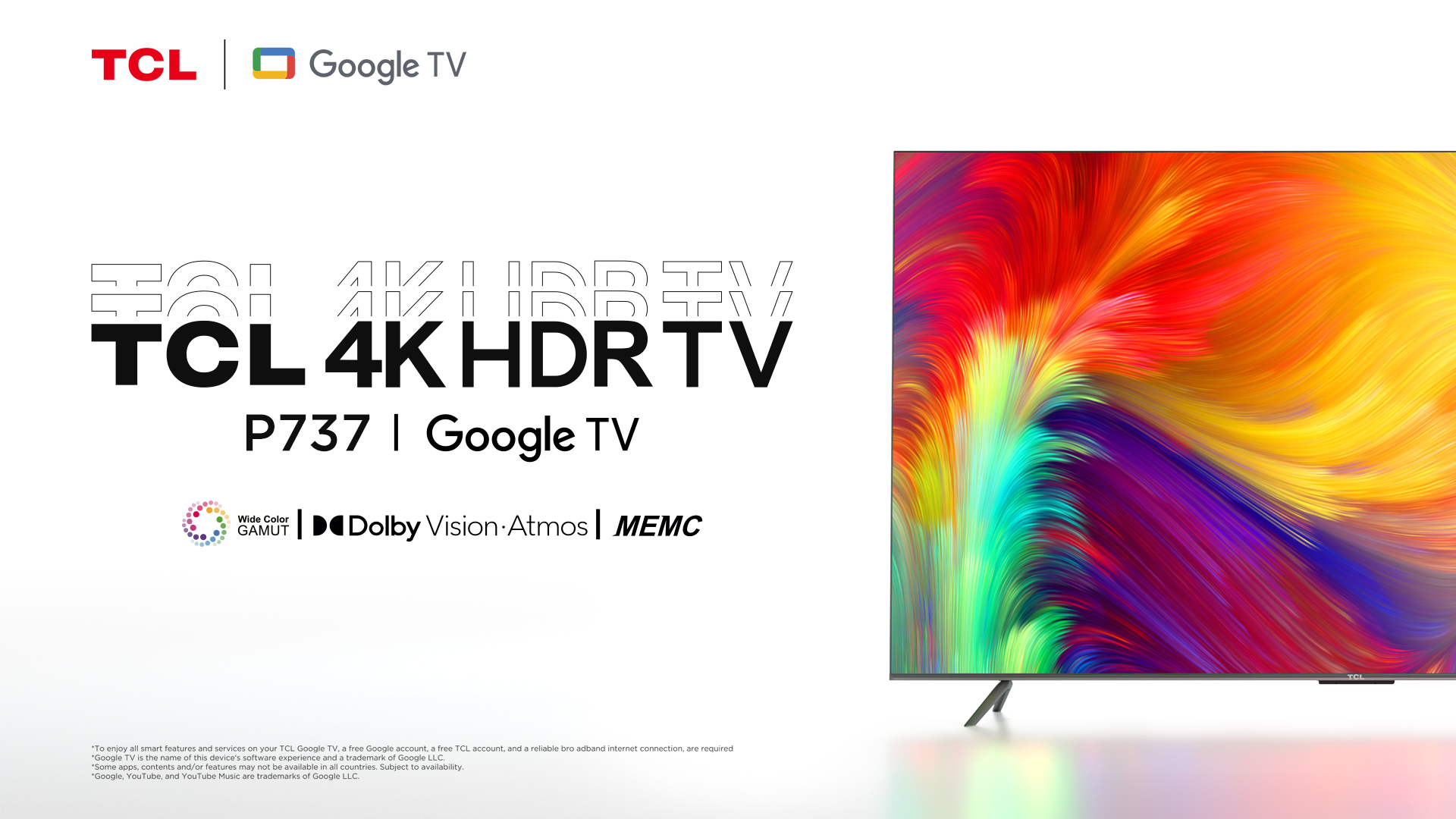 TCL c737 4K HDR TV