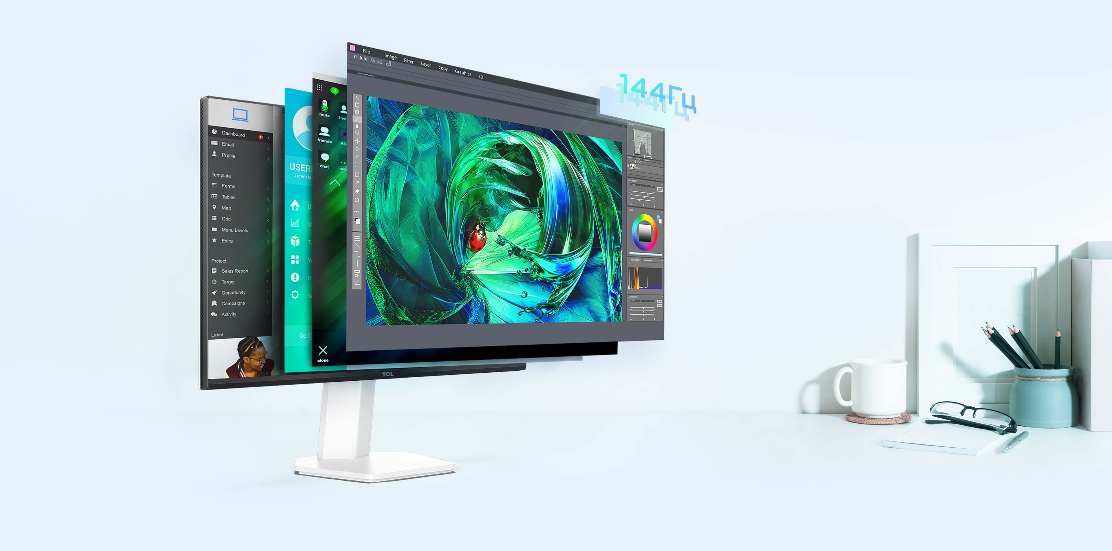 25G54 Monitor 144Hz Native Refresh Rate