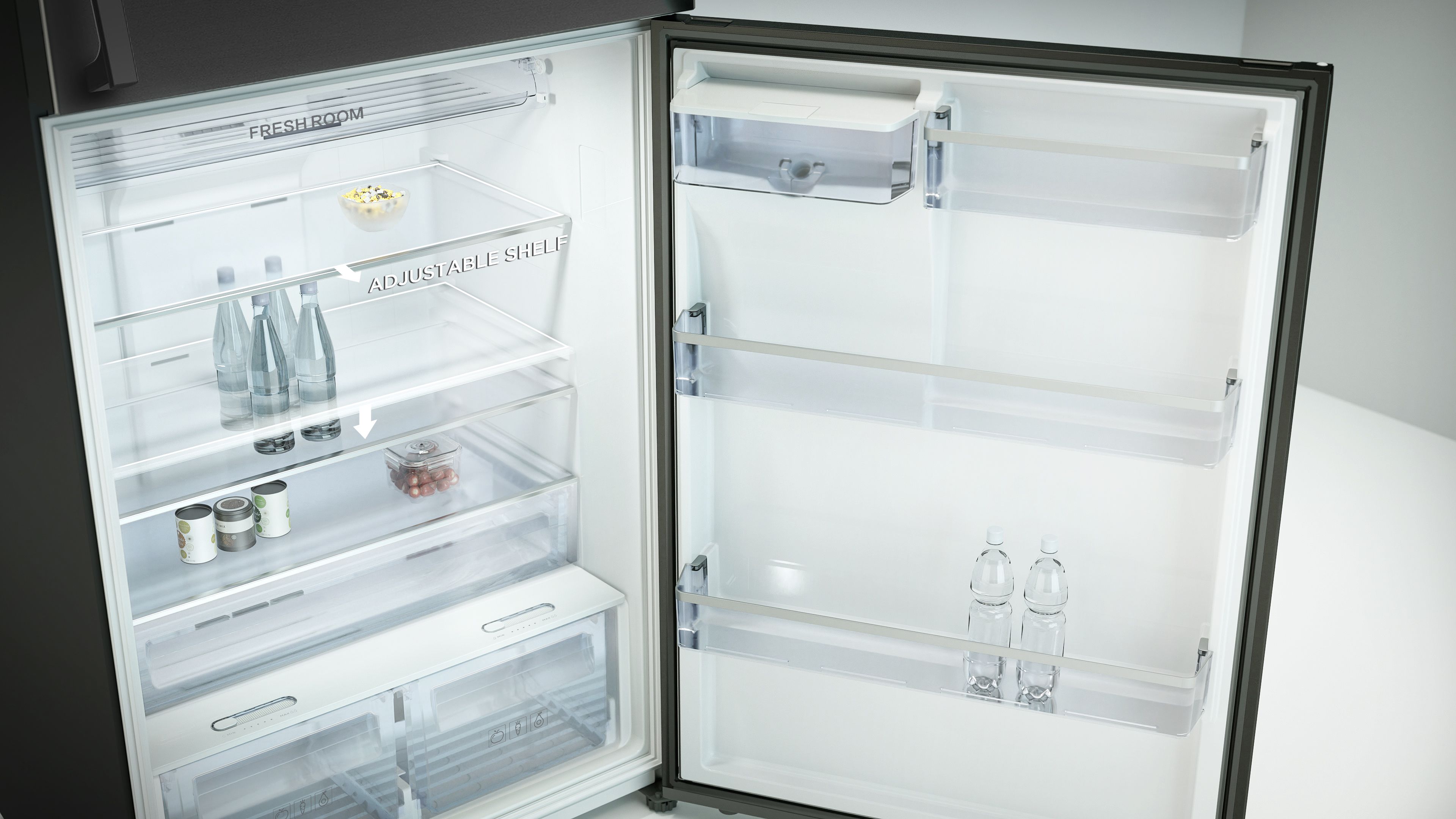 Регулируемые полки