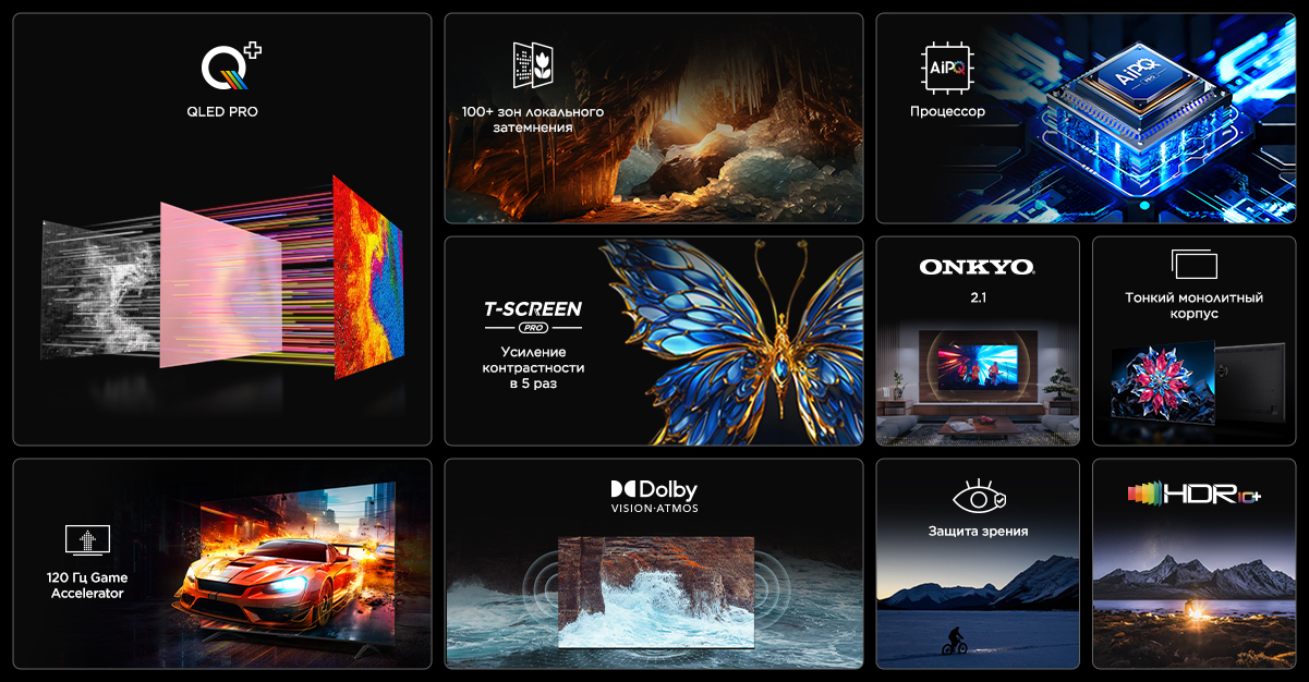 C655 Pro TV Top Characteristics