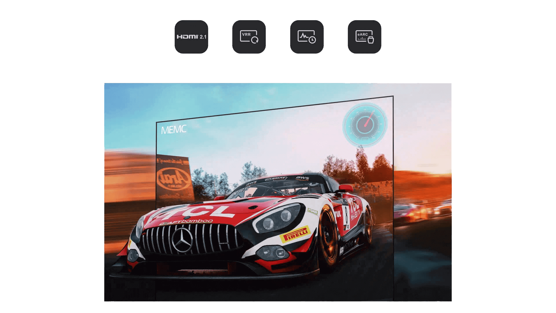 Телевизор TCL C745 QLED с 144 Гц