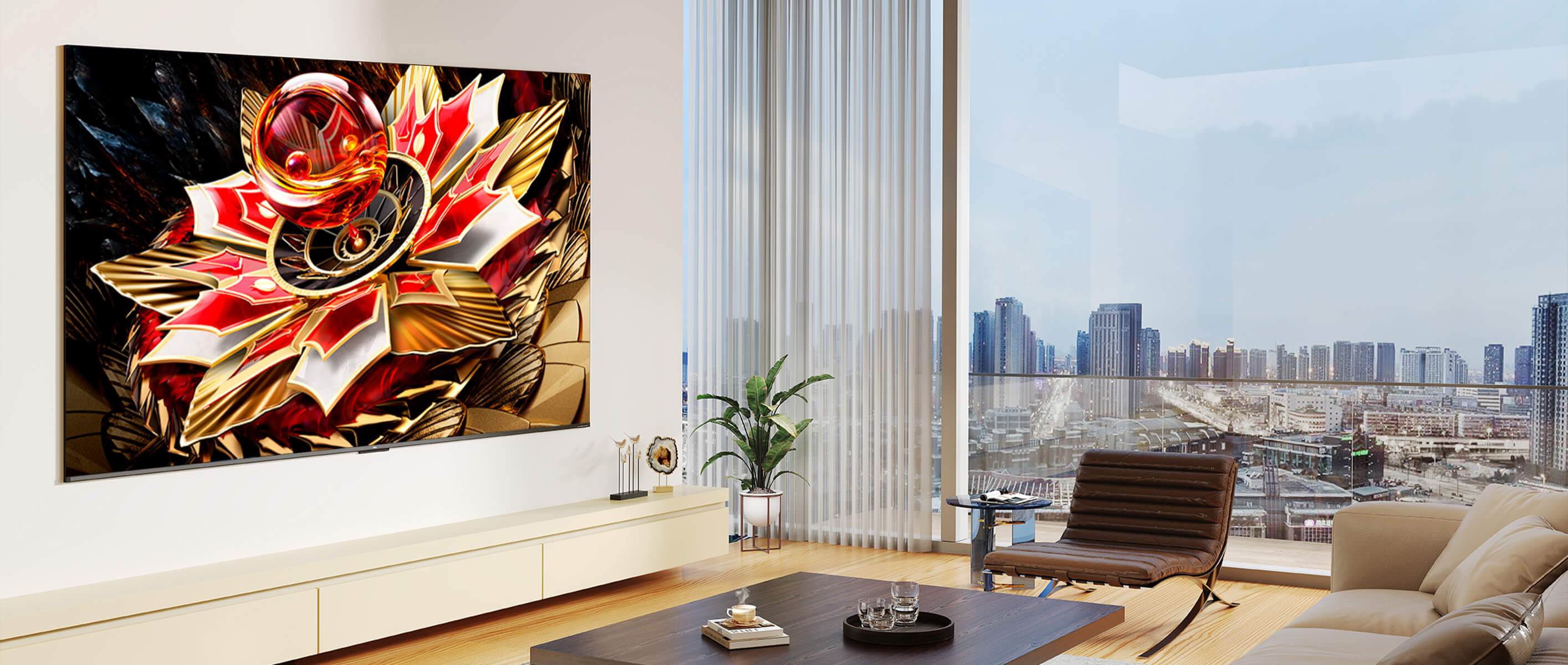 TCLTV C7K Premium QD-MiniLED TV Display