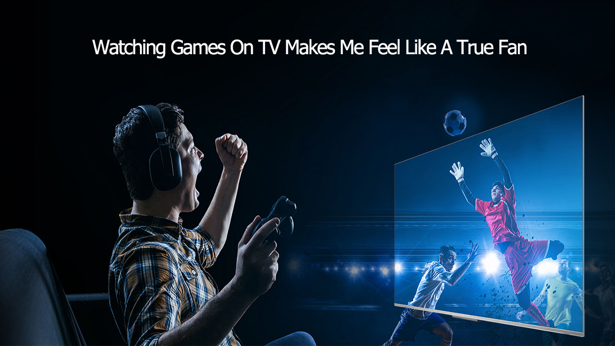Watching Games On TV Makes Me Feel Like A True Fan