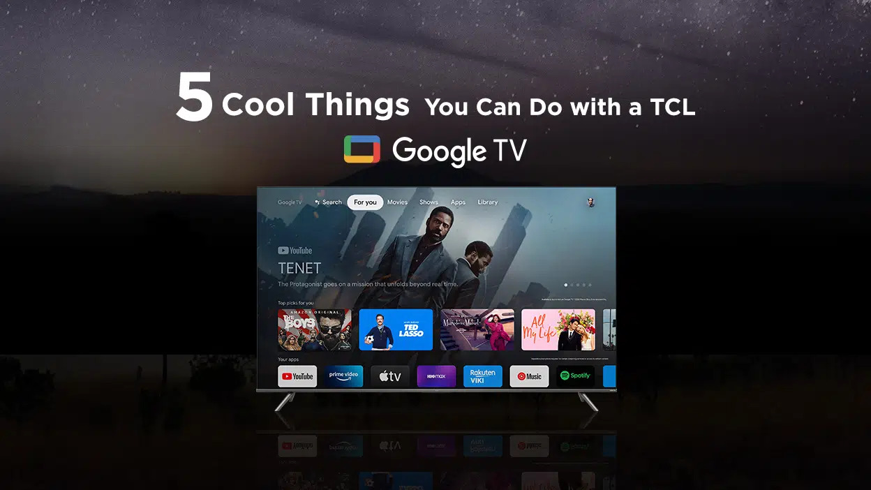 TCL Google TV的五大功能