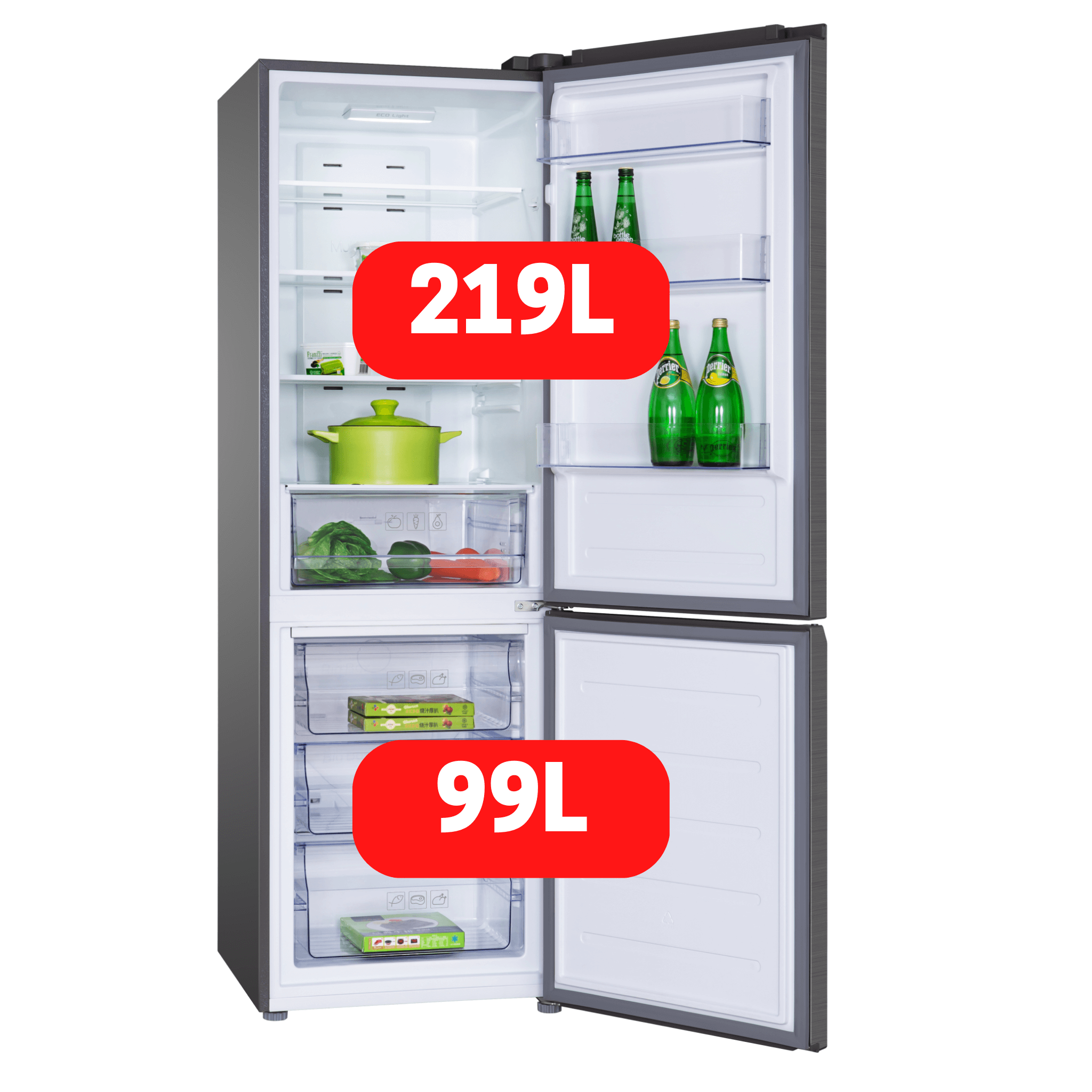 TCL RP318BXE0UK Refrigerator - Total No Frost - TCL UK
