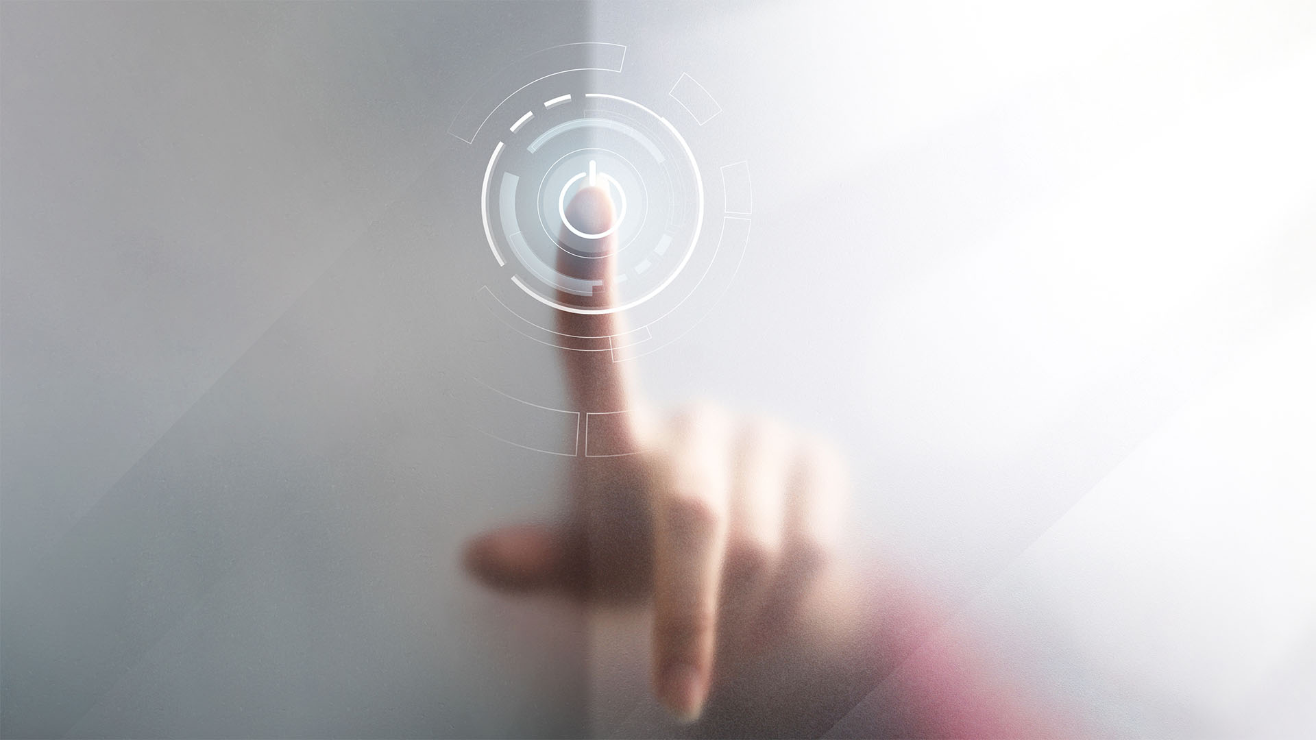 Touch screen with digital display: ease of use and precise adjustments, without opening the door