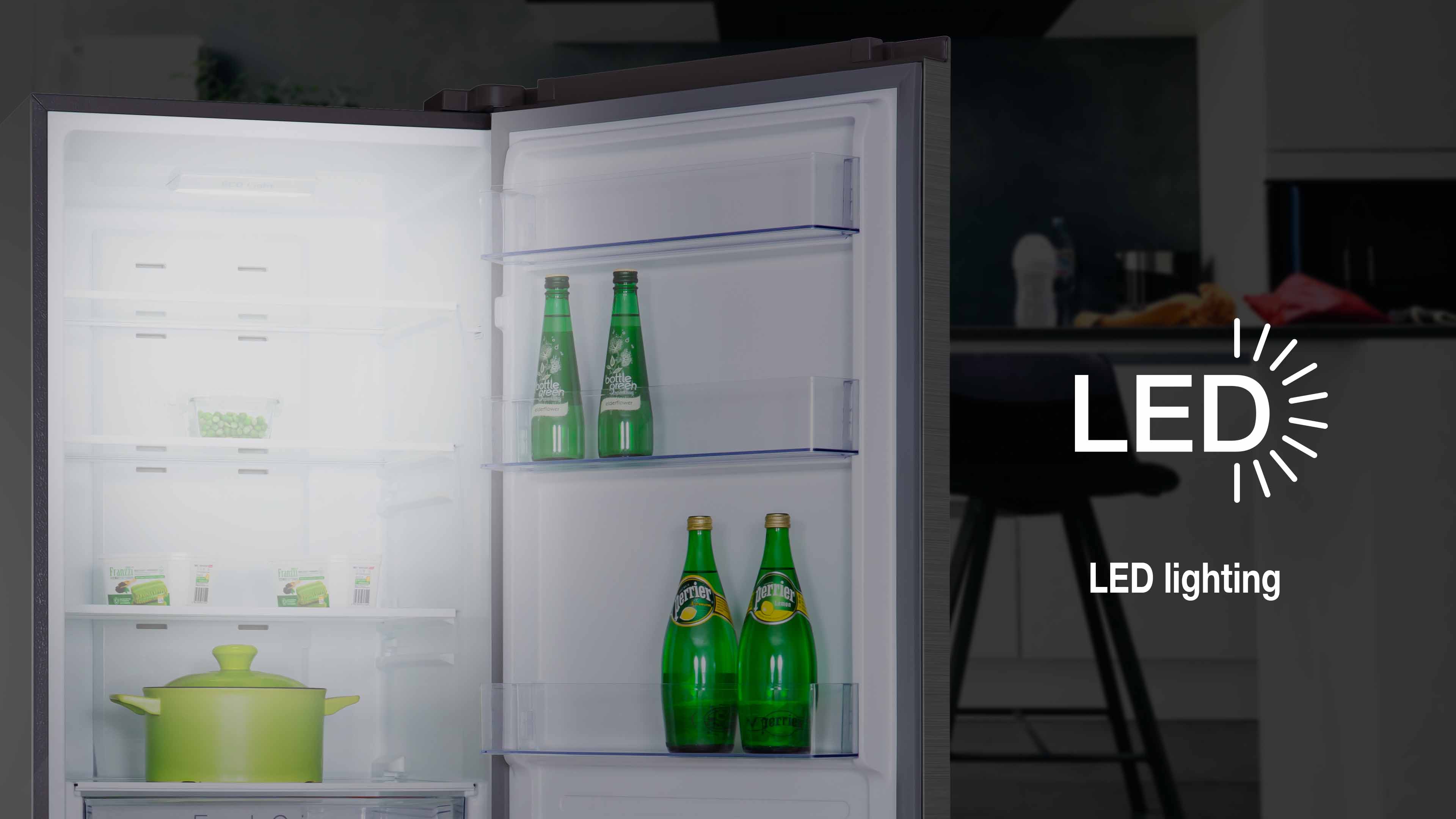 Multi Air Flow: Multi-level cold air distribution for optimal food preservation thanks to a homogeneous cold distribution.