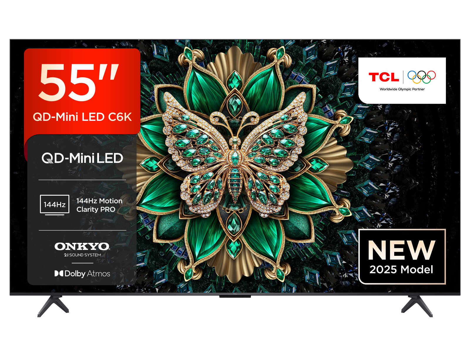 TCL C6K-UK 55 inch Premium QD-Mini LED 144Hz 4K HDR High