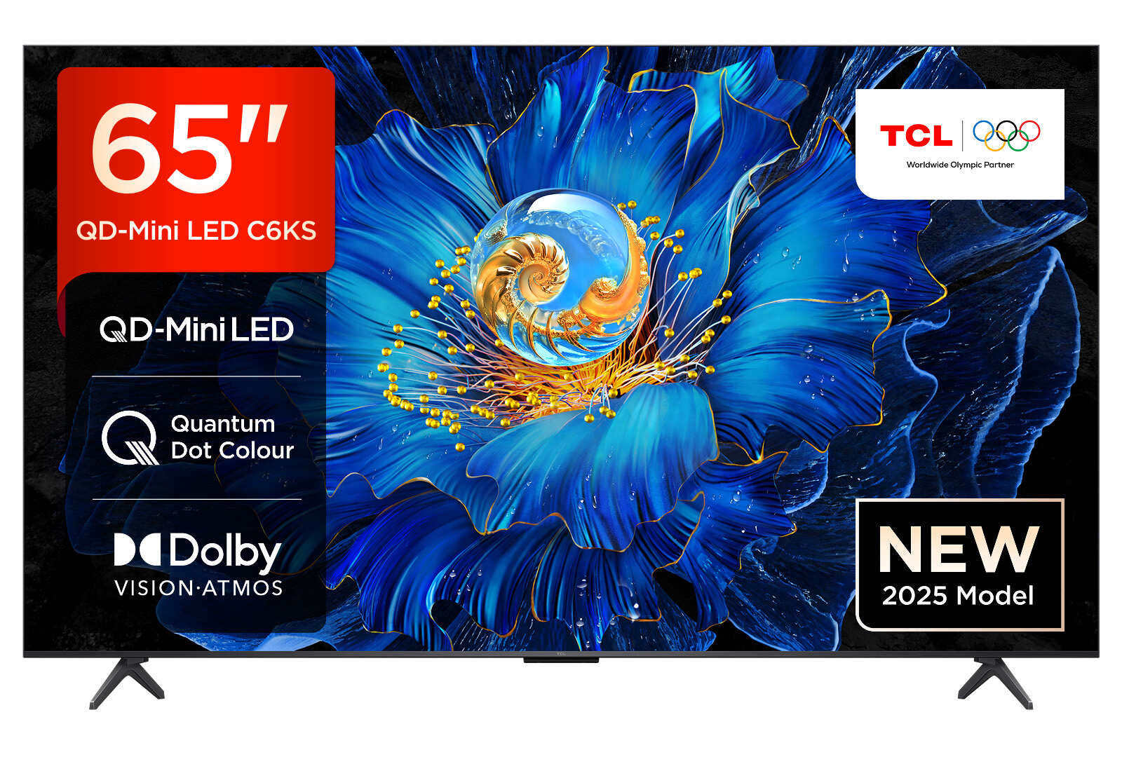 TCL C6KS-UK 65 inch Premium QD-Mini LED 4K HDR High Brightness