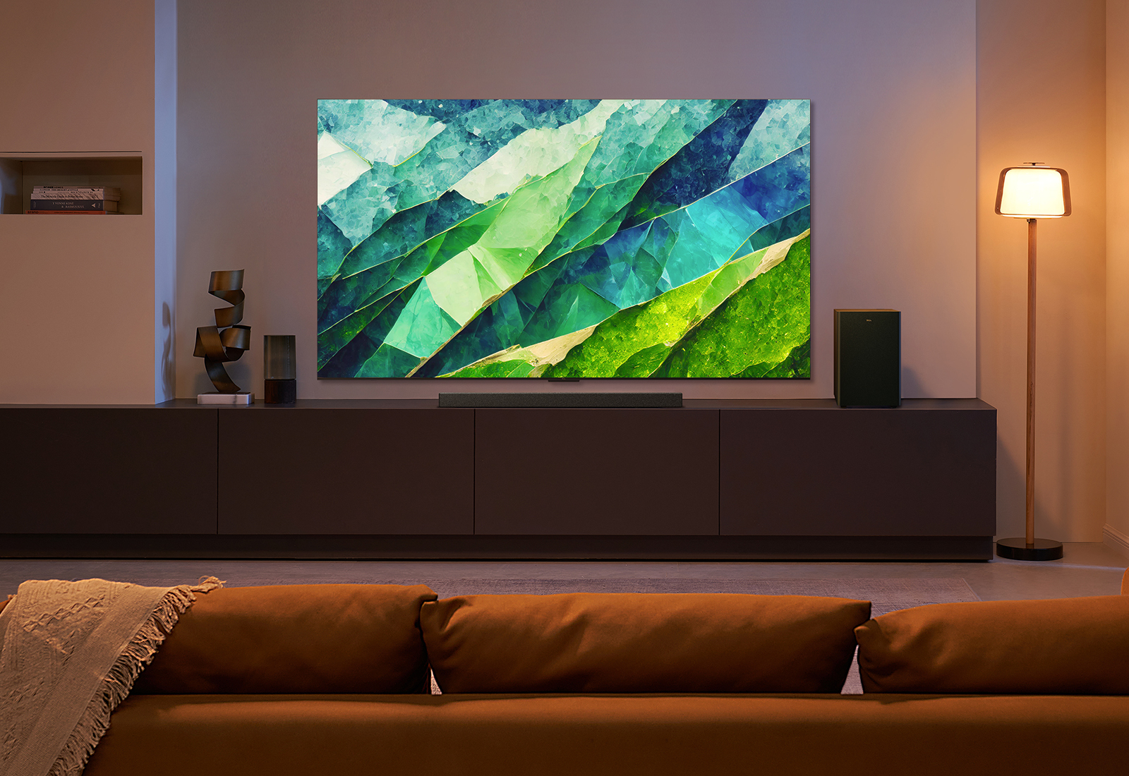 QD-Mini LED 4K TV 85 inches - C855K - TCL IE