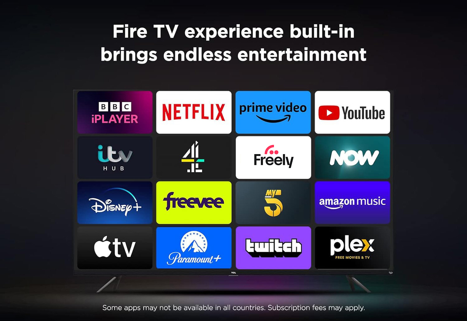 Endless entertainment in 4K HDR quality