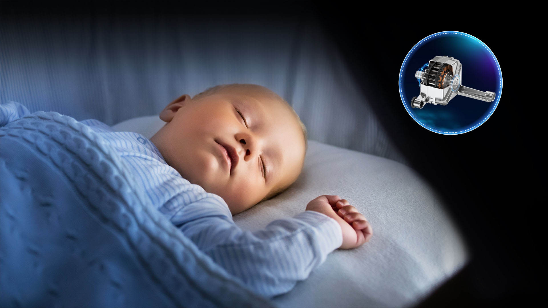 TCL-A longer lasting and more reliable motor