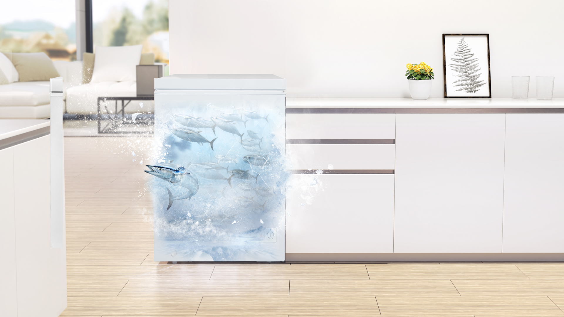 Max Space (Gran capacidad de freezer)