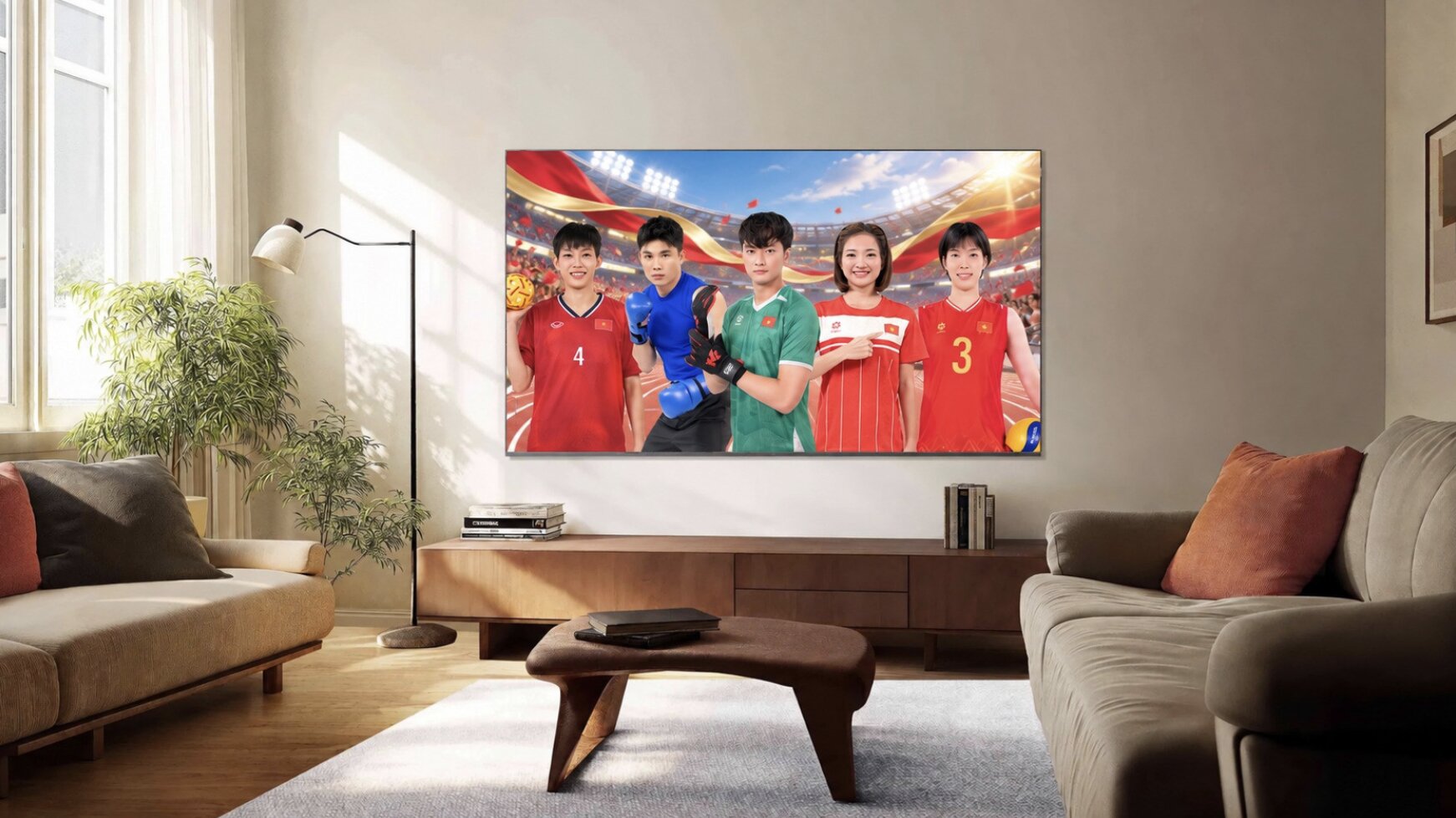 TCL đồng hành cùng Thể thao Việt Nam mang sức nóng ASIAD 2026 về phòng khách
