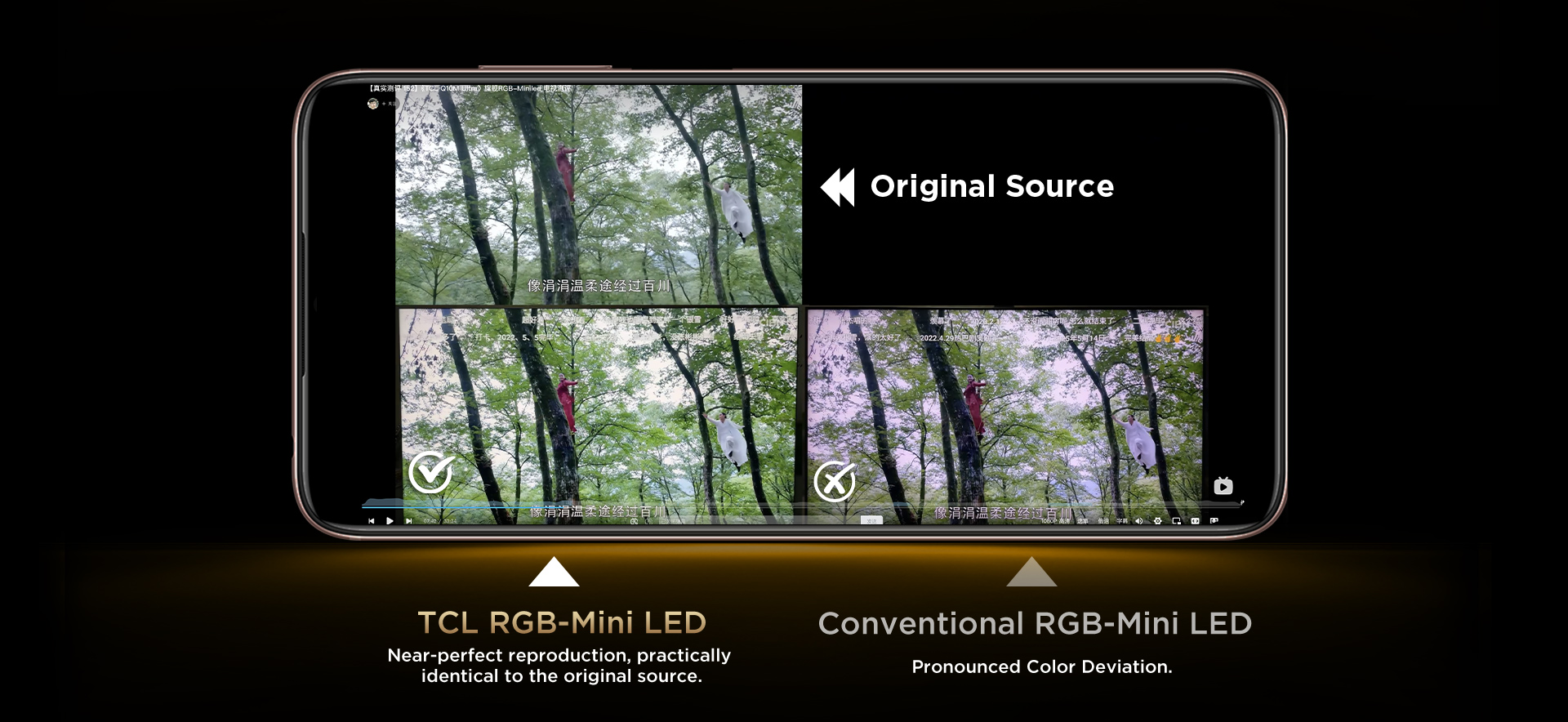 TCL Mini LED ranks first in global sales.(*Brand ranking data source: OMDIA.)
