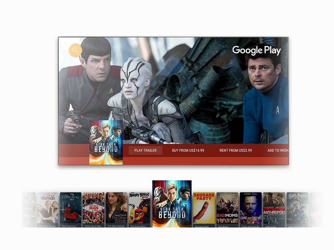 iFFALCON K61 TV Google Play Movies and TV