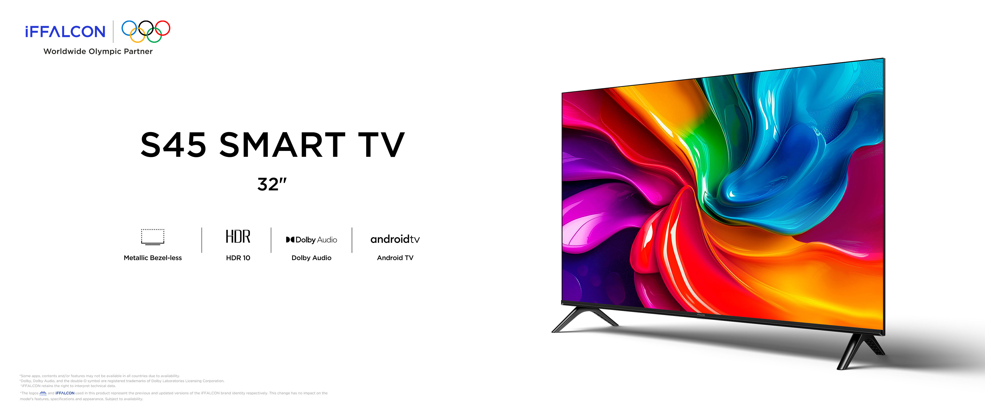 iFFALCON S45 HD SMART TV- 32 inch TV | iFFALCON Global