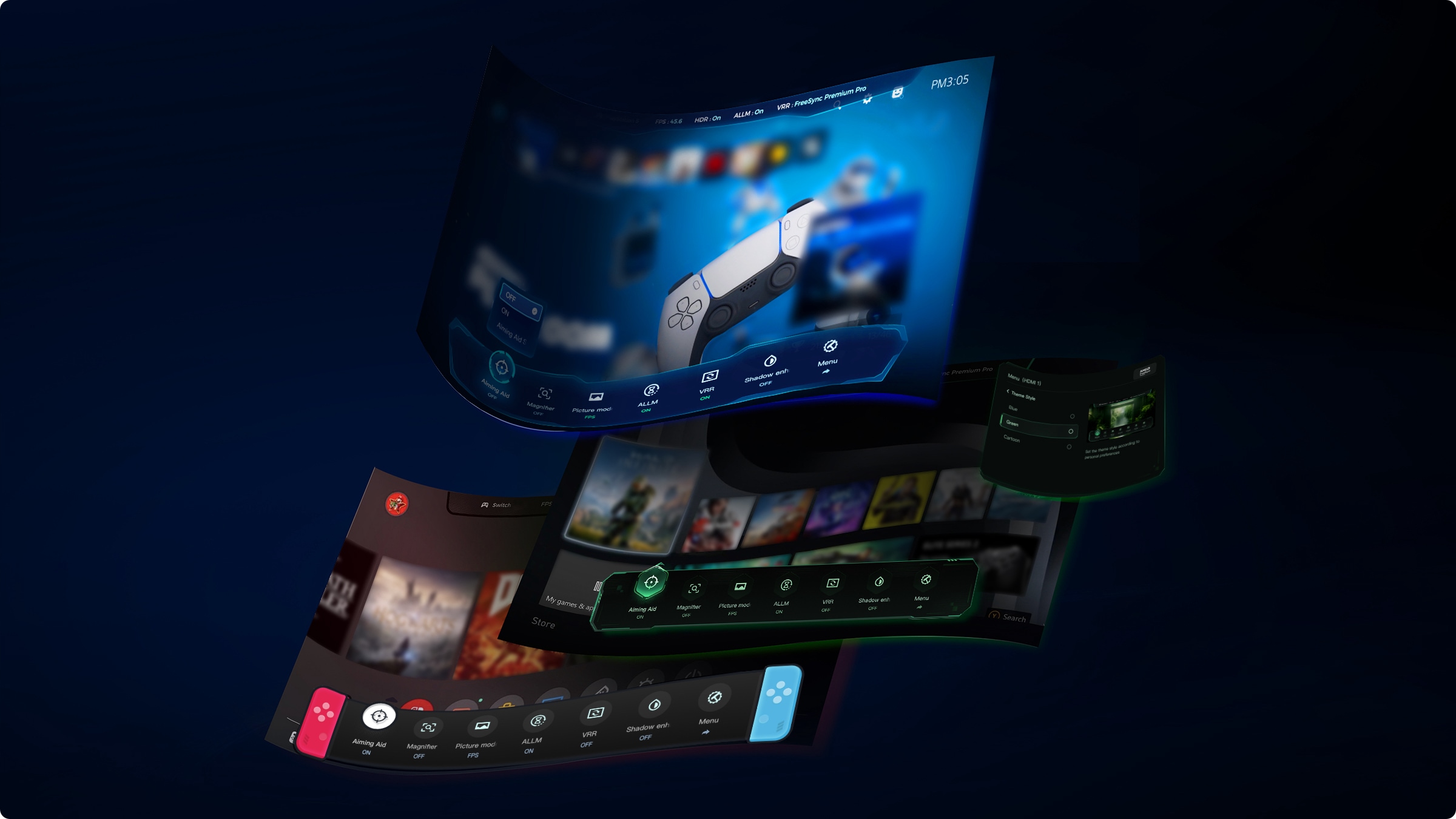 U65 4K UHD Google TV Game Bar