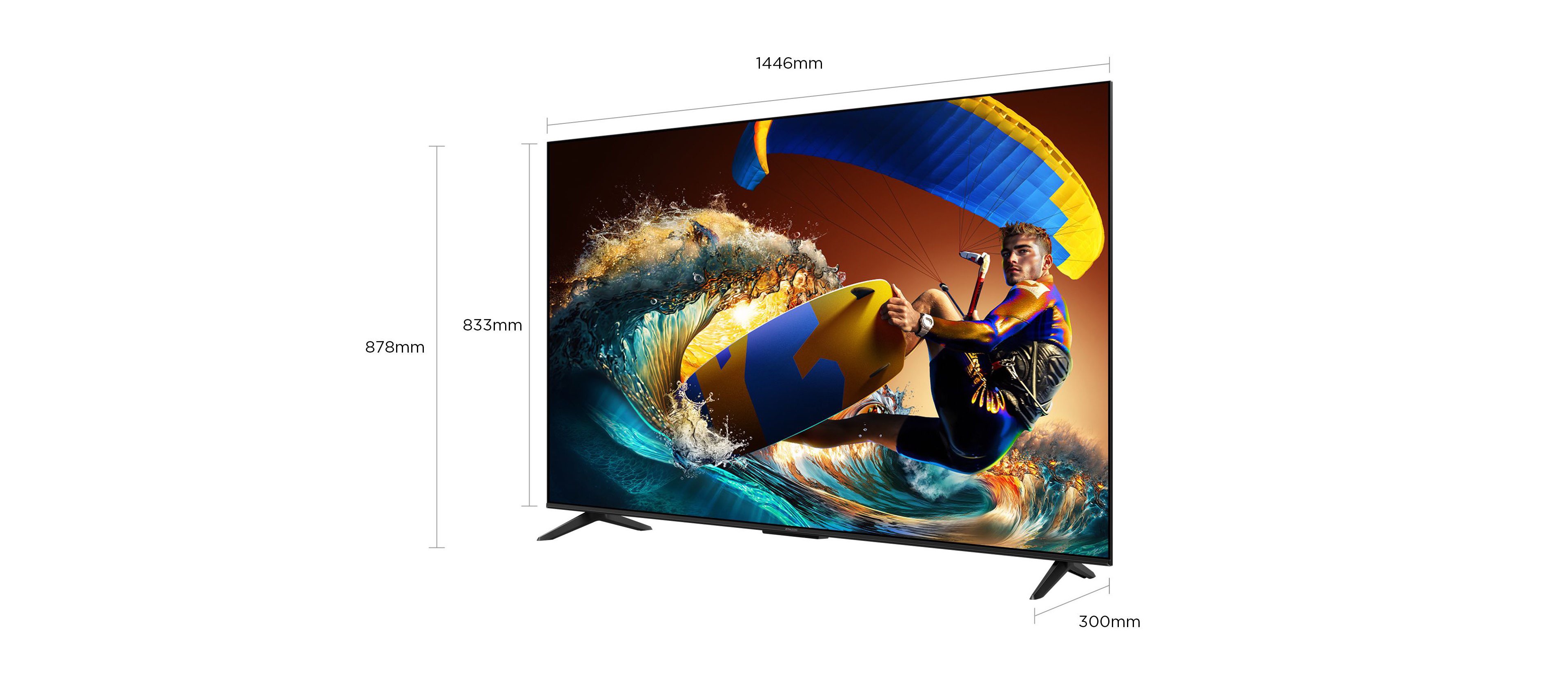 iFFALCON フルハイビジョンスマート液晶テレビ iFFALCON U75 4K UHD Google TV-144Hz Smart TV | iFFALCON Japan