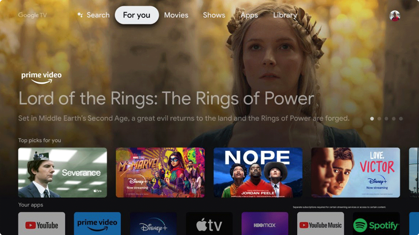 iFFALCON U85 4K Mini LED TV with Google TV