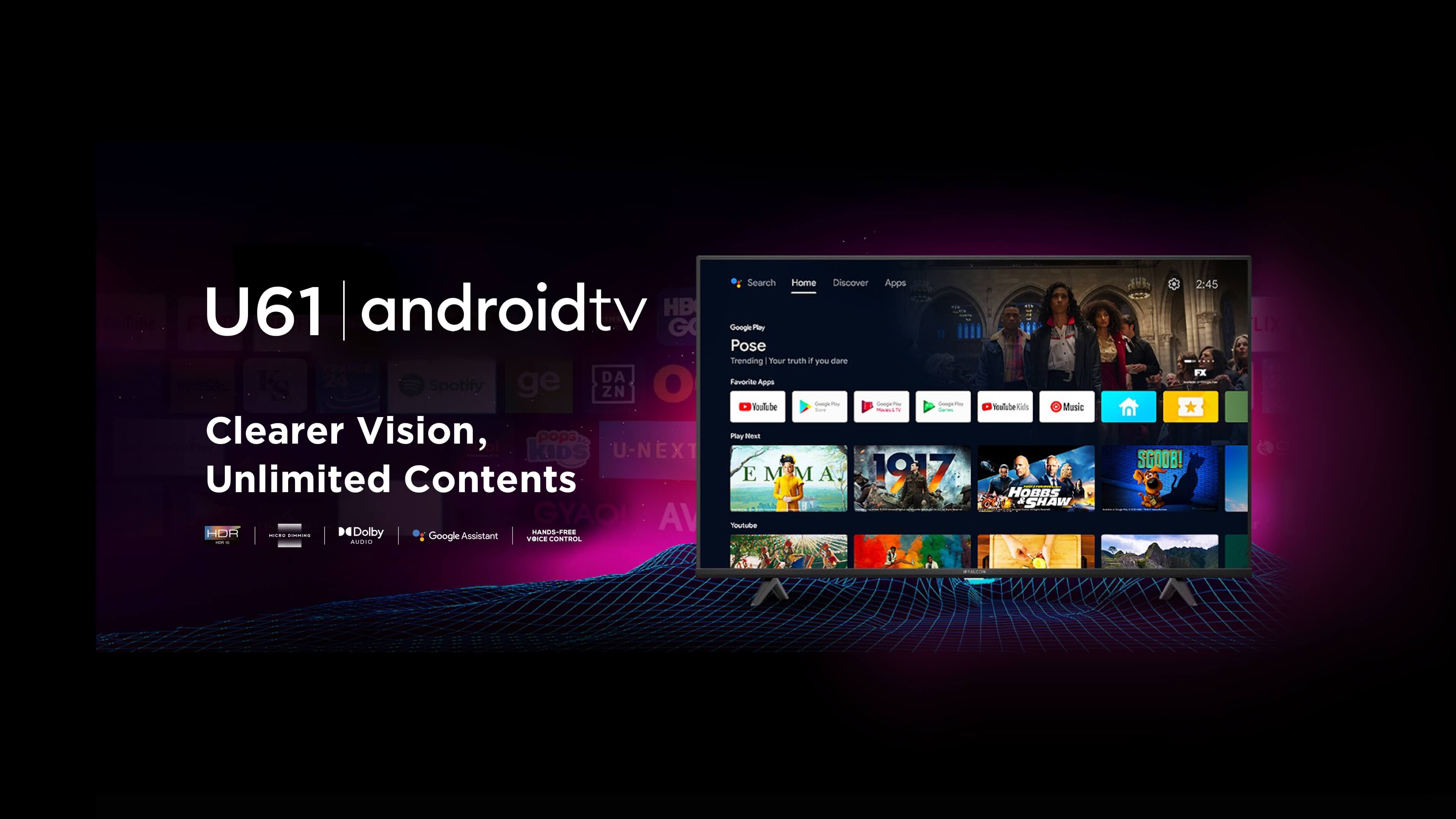 iFFALCON U61 4K HDR Android TV