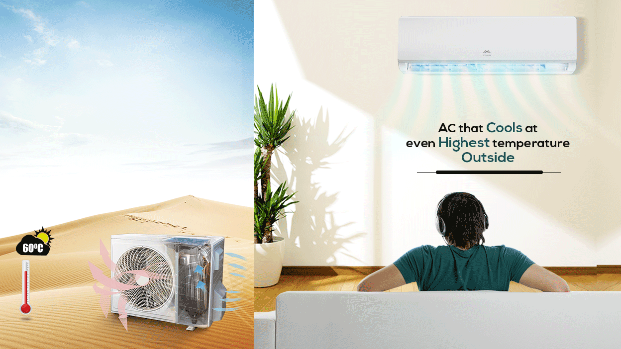 iFFALCON AC-E1 Air Conditioner High Ambient Cooling