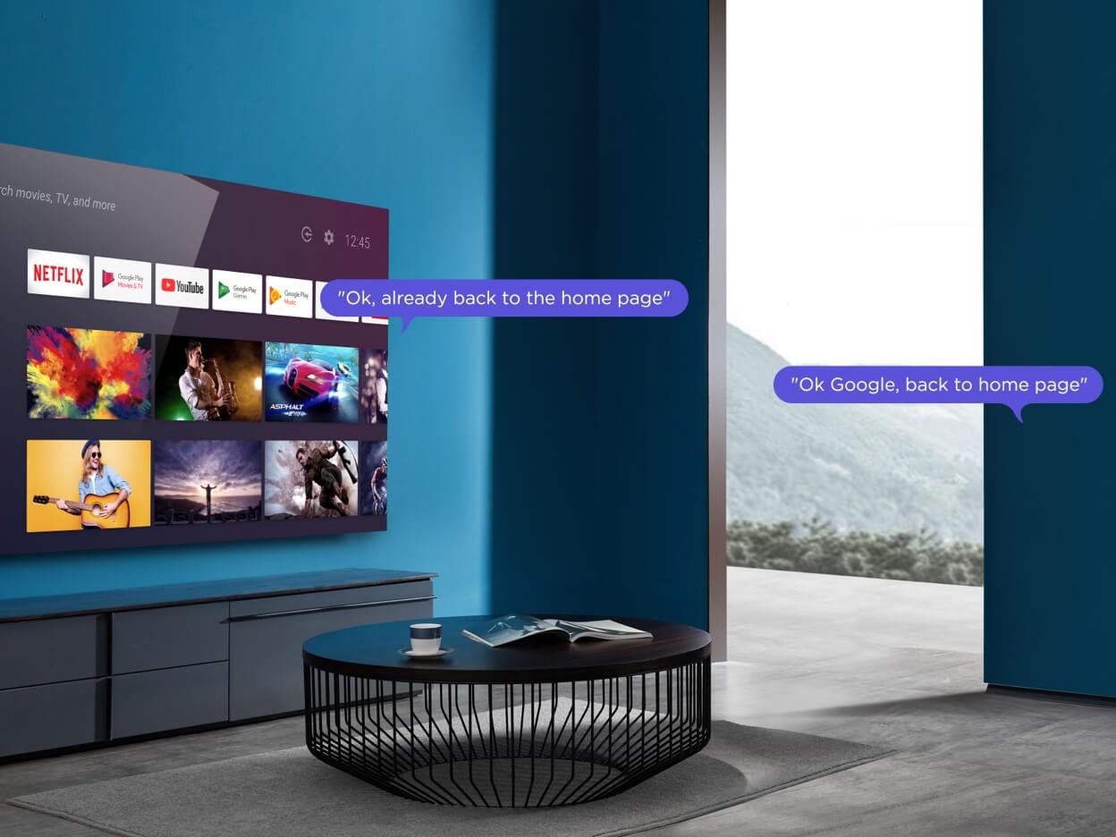 iFFALCON U61 TV Interacción de voz con IA