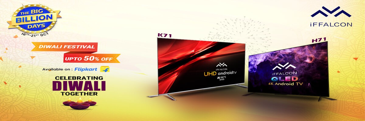 iFFALCON 4K QLED and New UHD TVs Sale