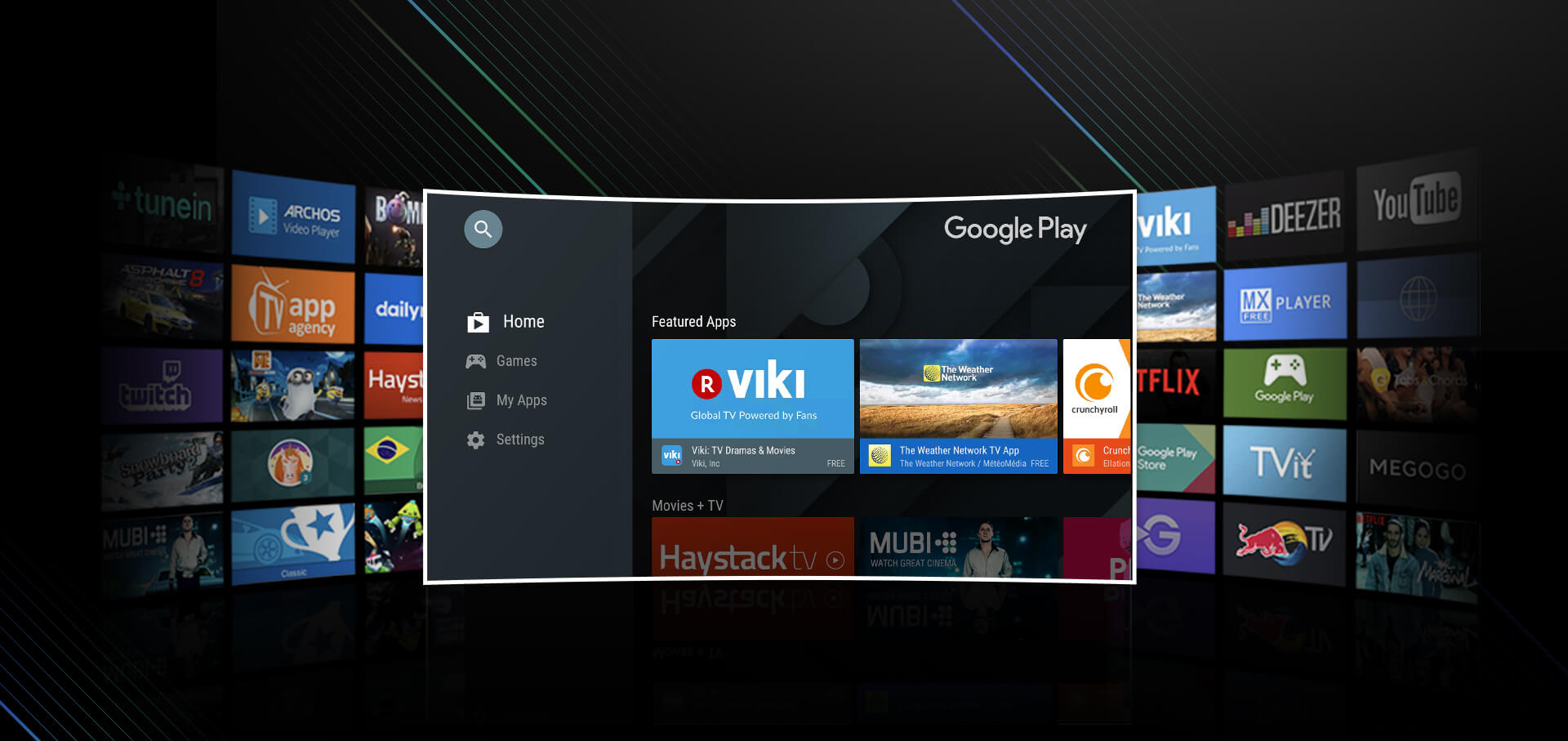 iFFALCON F52 TV Google App Store