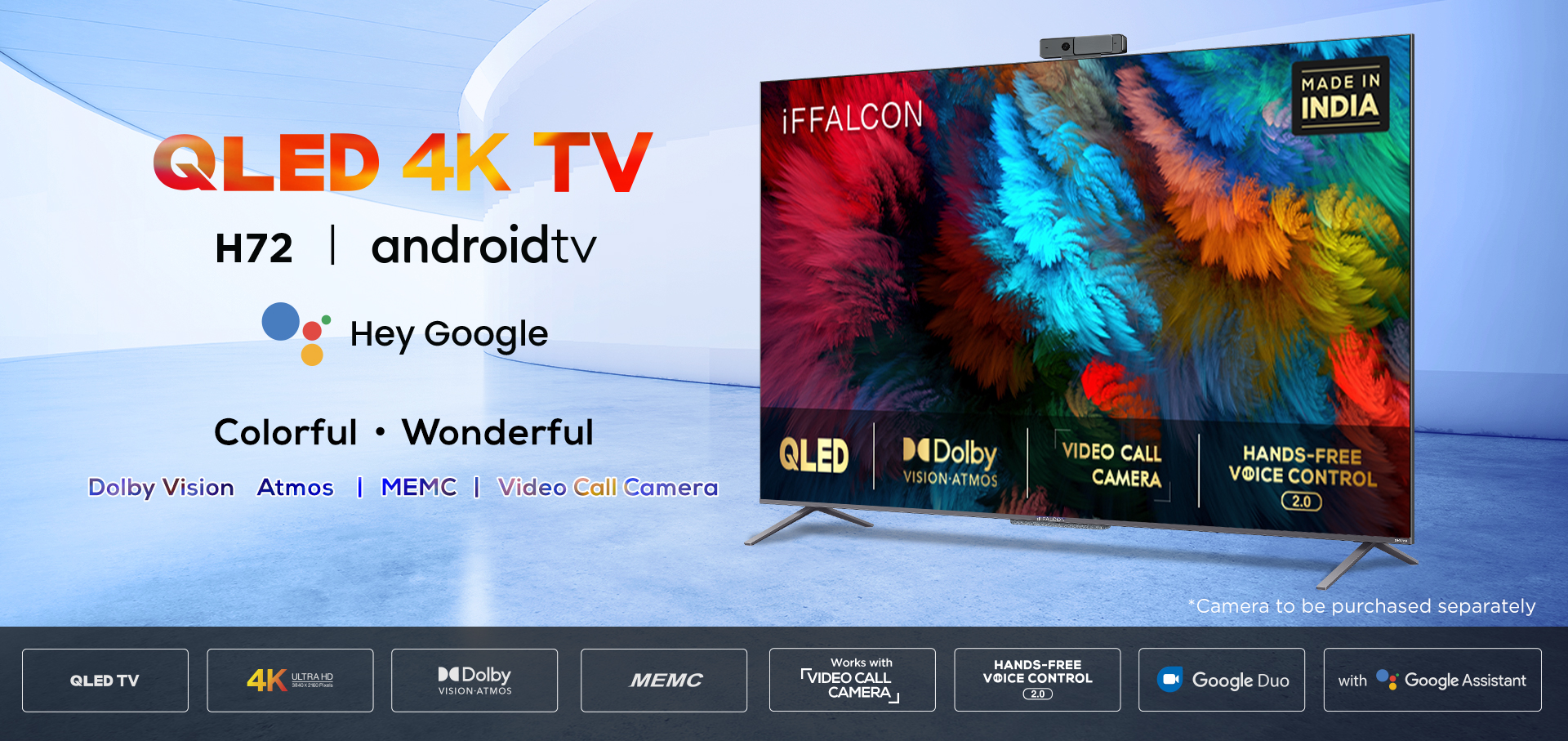 iFFALCON H72 QLED 4K Android TV