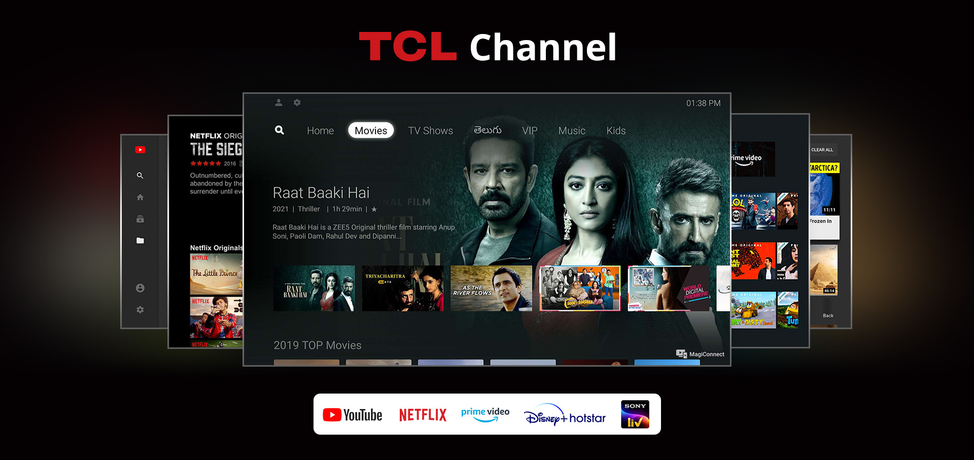 iFFALCON H82 TV TCL Channel