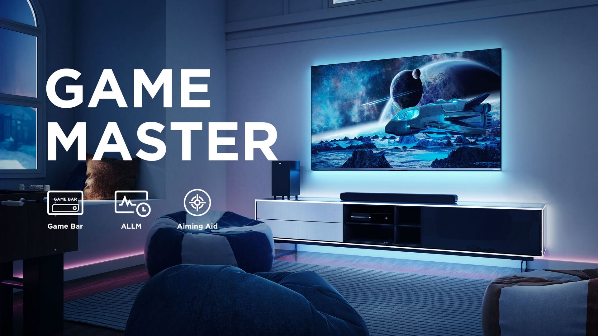 iFFALCON Q72 TV Game Master